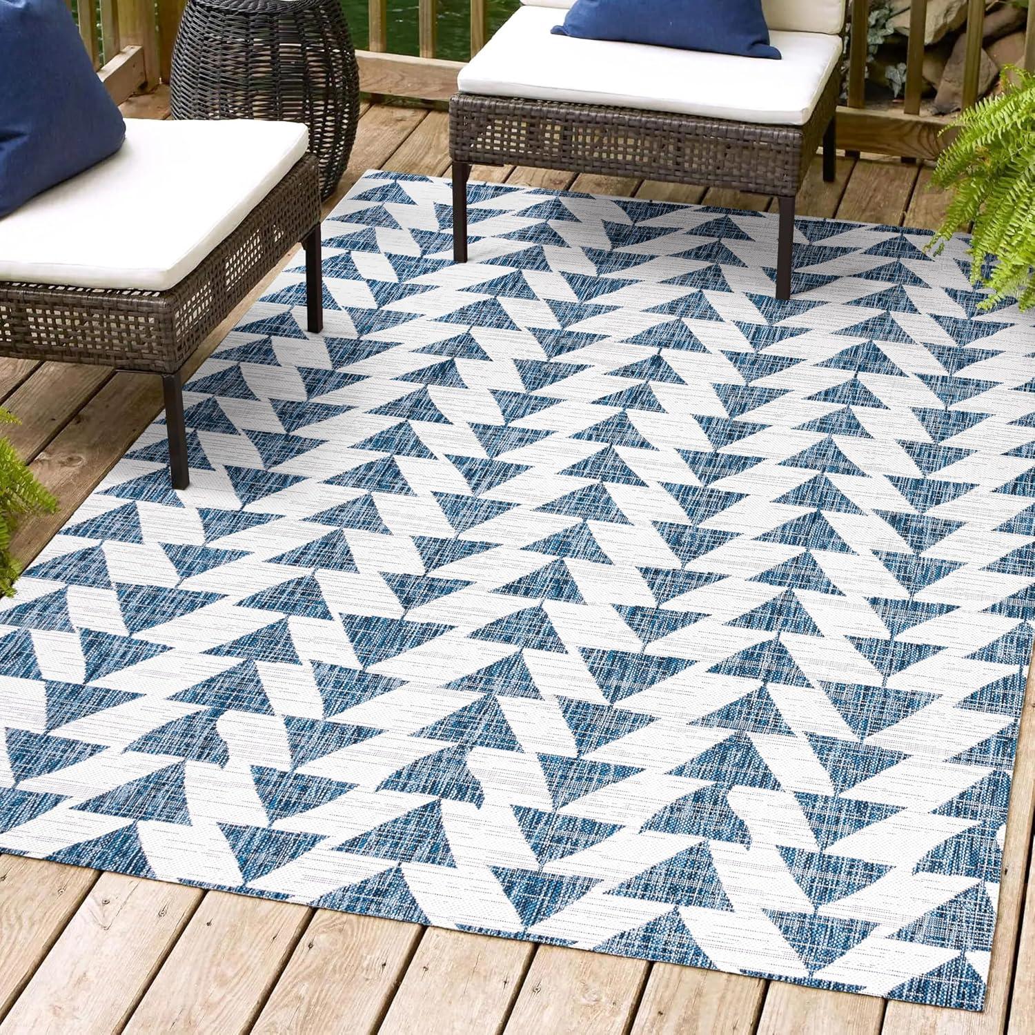 Andratx Modern  Geometric Indoor/Outdoor Area Rug - JONATHAN Y