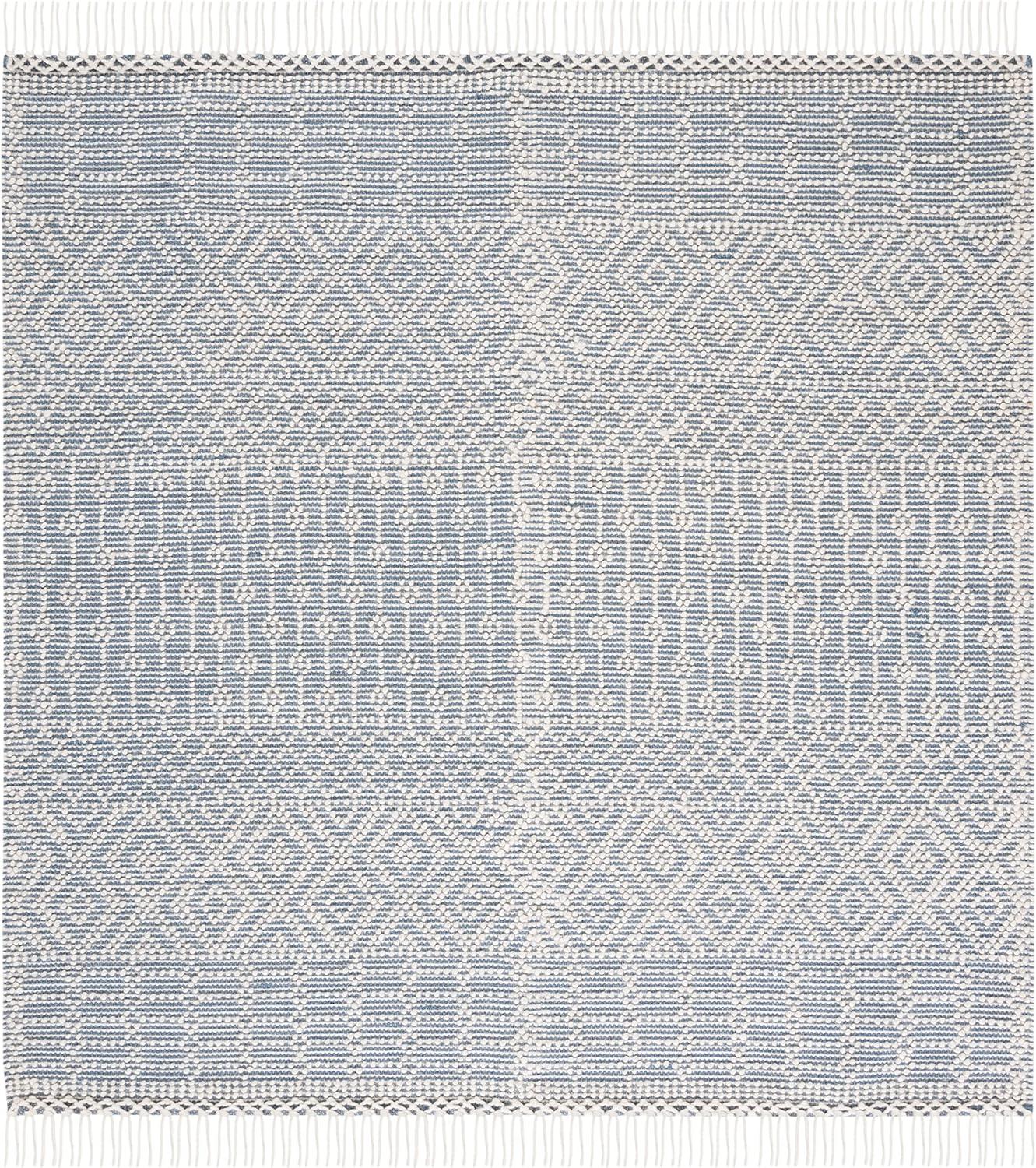 Natura NAT852 Hand Loomed Area Rug - Ivory/Grey - 4'x4' - Safavieh.