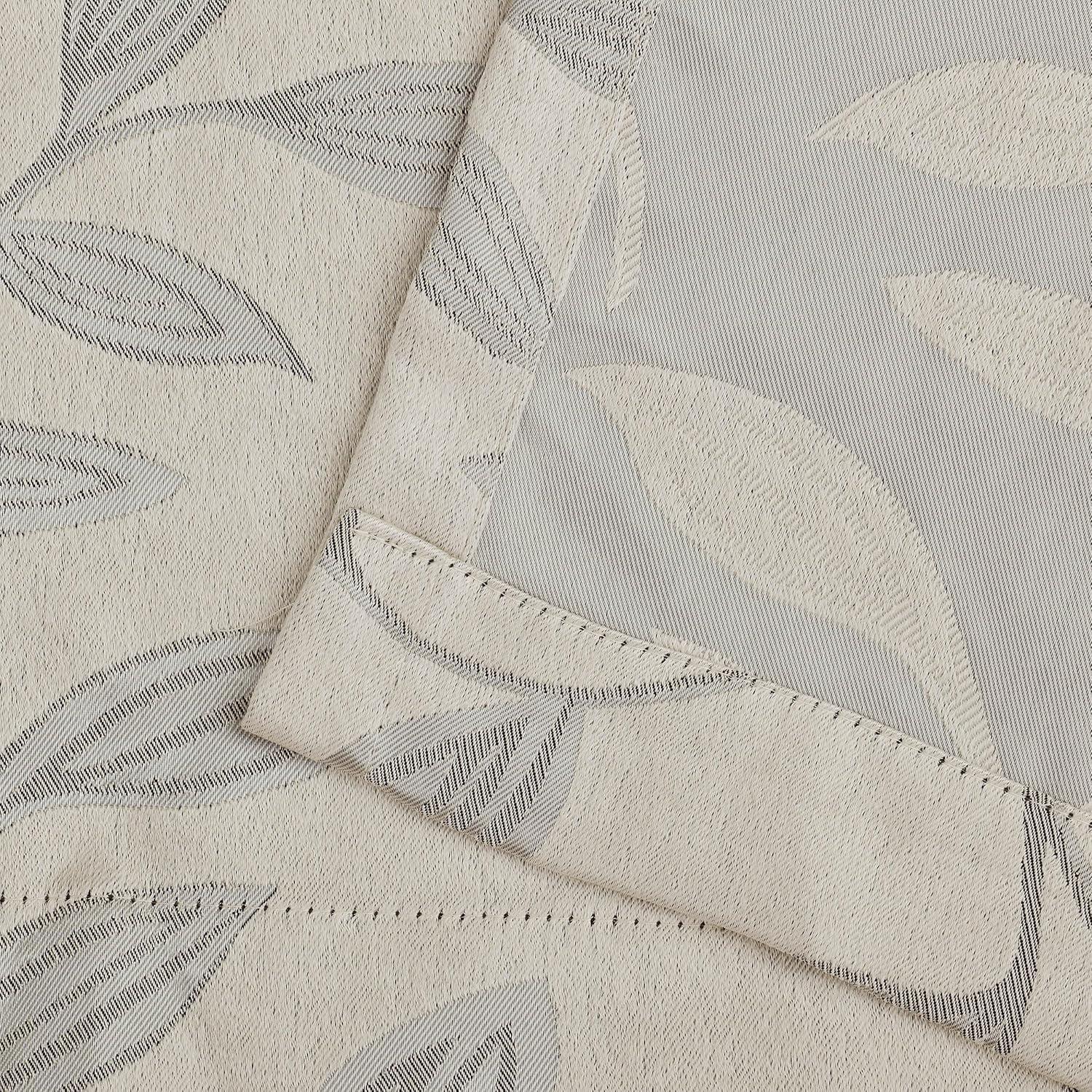 Superior Modern Bohemian Leaves Polyester Machine Washable Room Darkening Blackout Curtains by Superior (Set of 2)