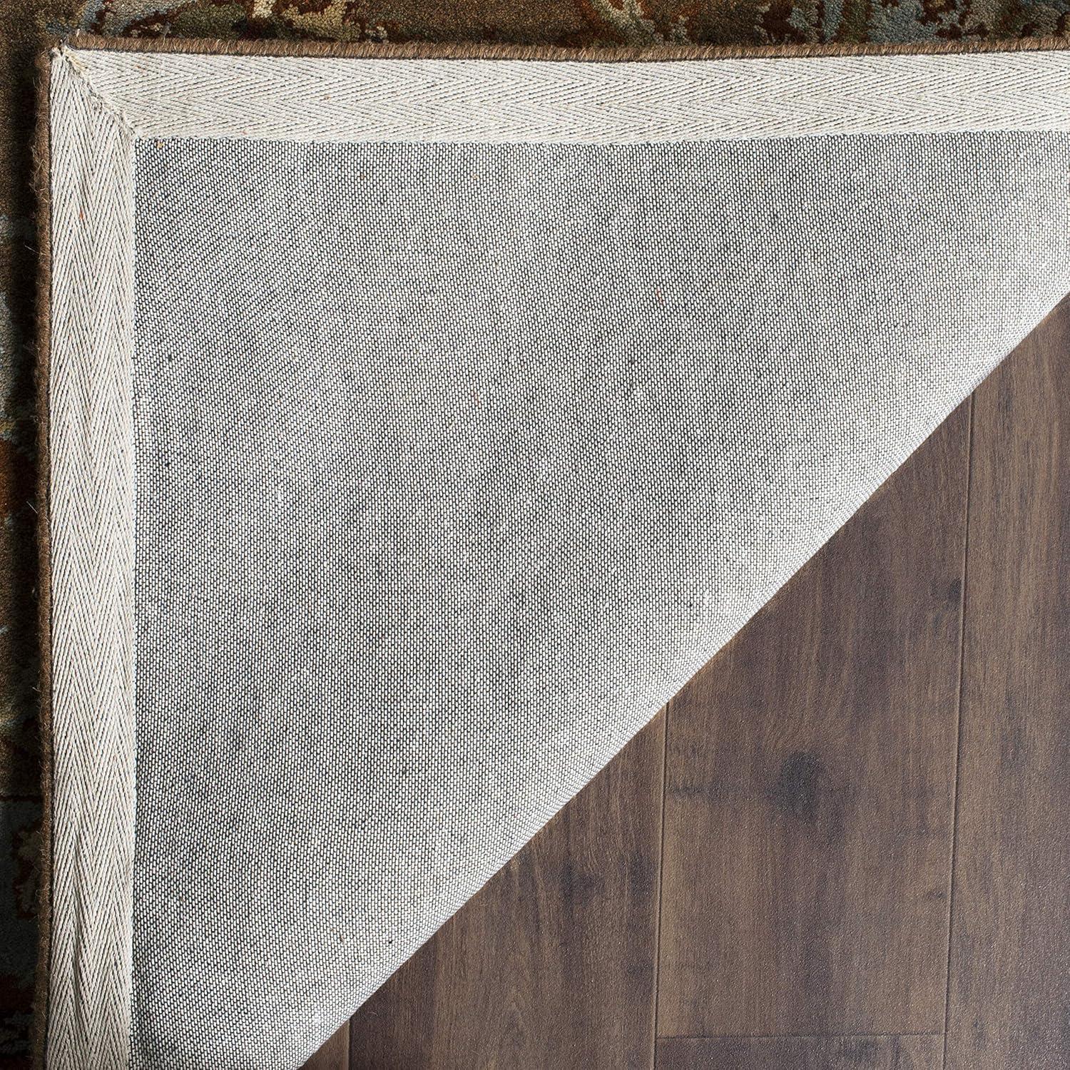 Heritage HG821 Handmade Accent Rug - 2'3"x4' - Beige/Blue - Safavieh