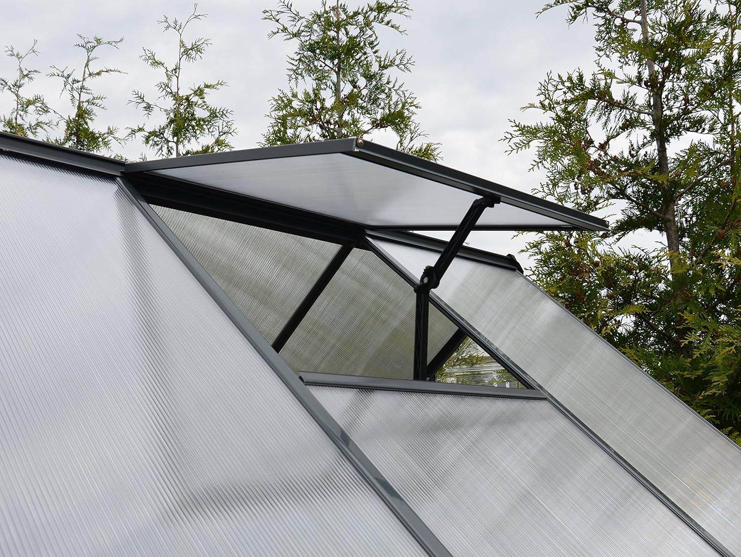 Palram - Canopia Hybrid Polycarbonate Hobby Greenhouse