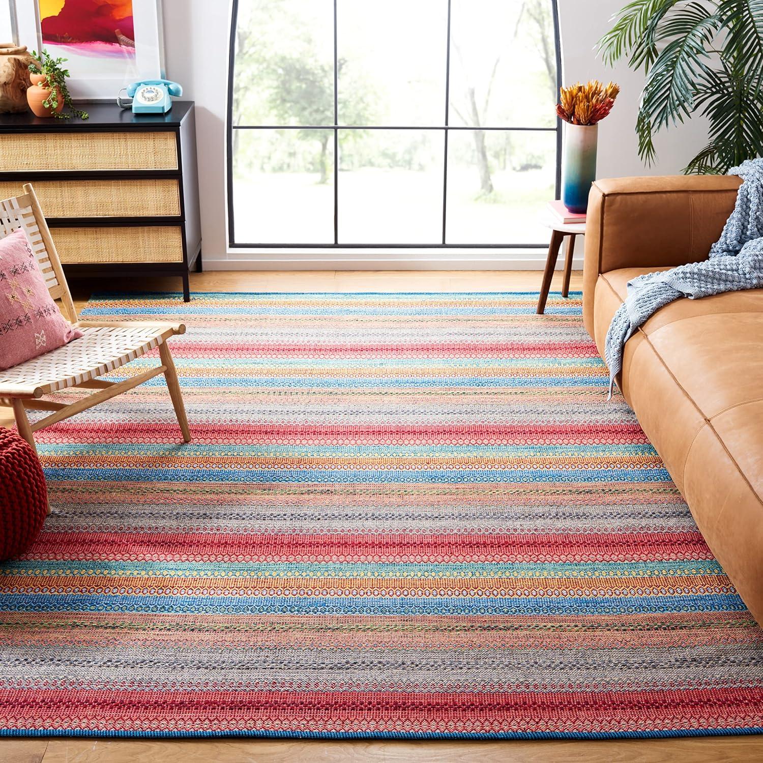 Montauk MTK851 Hand Woven Area Rug - Blue/Grey - 8'x10' - Safavieh.