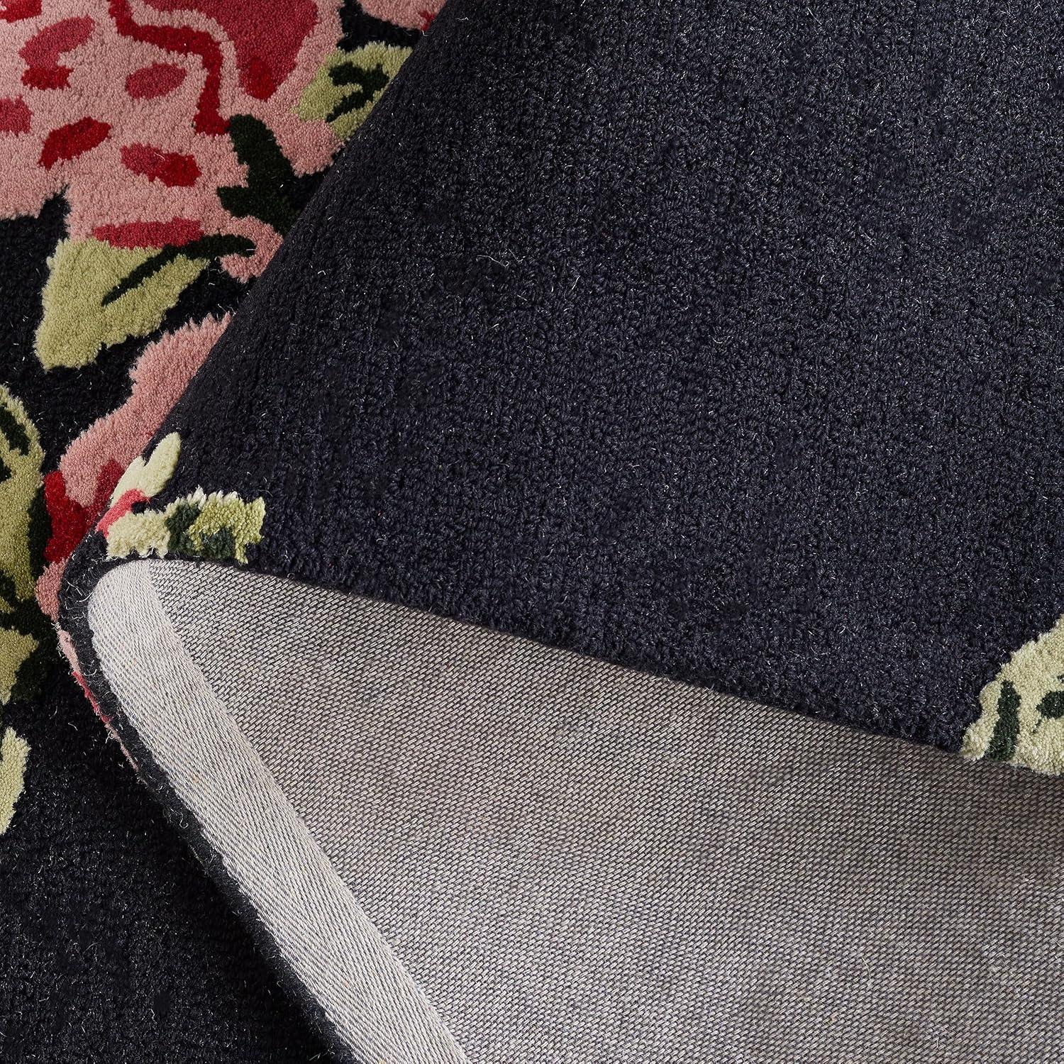 Jardin Hand Tufted 80% Wool And 20% Cotton Floral Rug