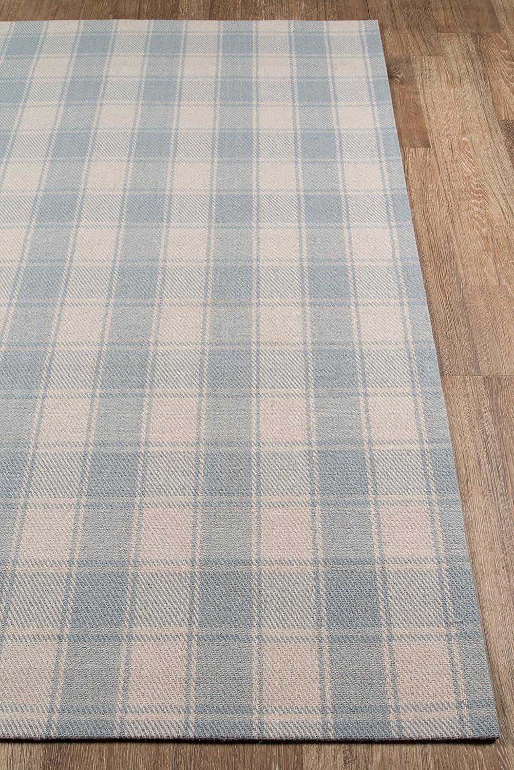 Marlborough Performance Wool Plaid Rug