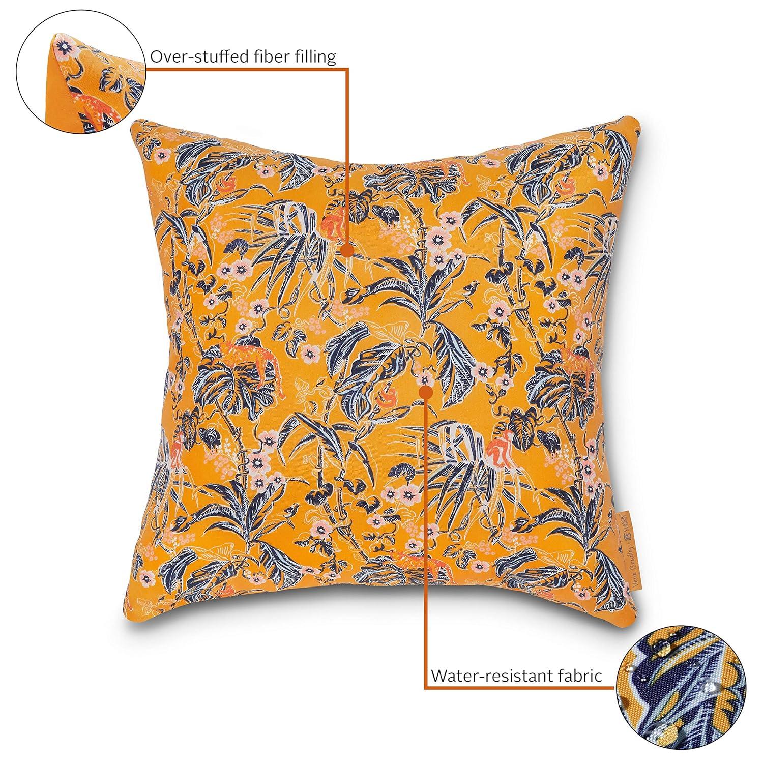 Vera Bradley Island Outdoor Square Pillow Cover & Insert