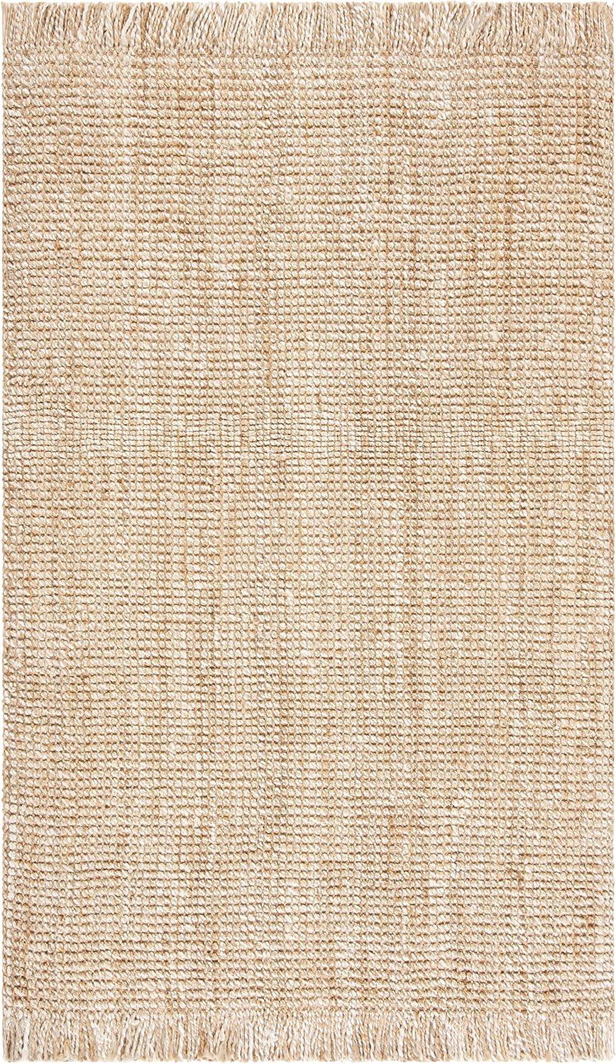 Natural Fiber NF828 Hand Woven Area Rug - Natural/Beige - 5'x8' - Safavieh.