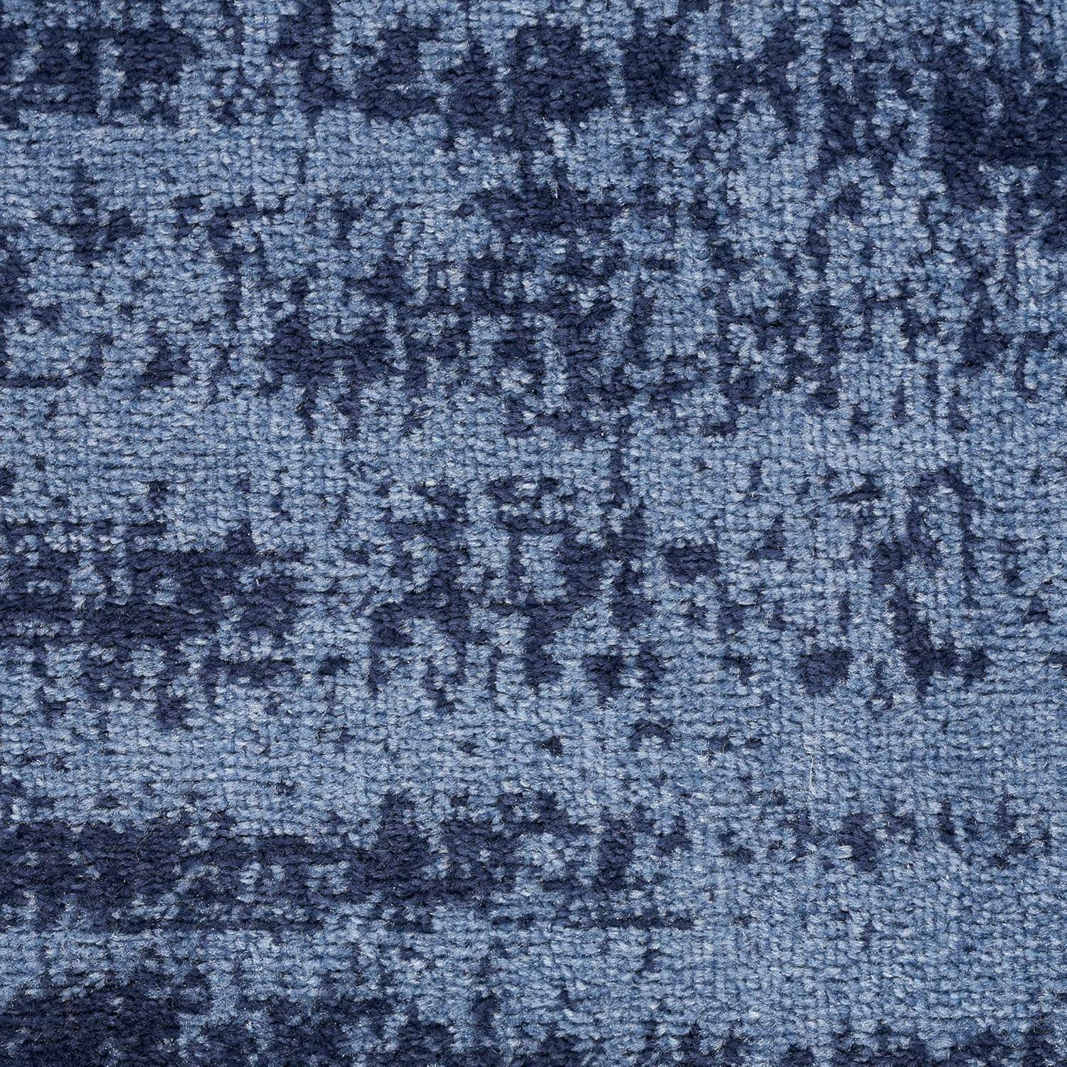 Nourison Essentials 5' x square Denim Modern Indoor/Outdoor Rug