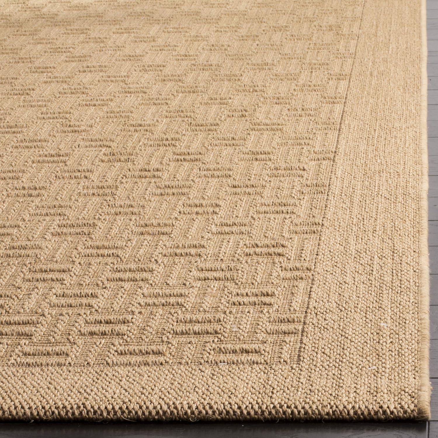 Palm Beach PAB359 Power Loomed Area Rug - Maize - 8'x10' - Safavieh.