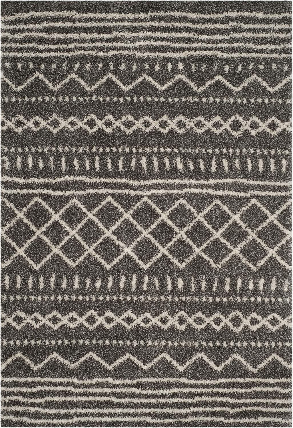 Arizona Shag ASG741 Power Loomed Area Rug  - Safavieh