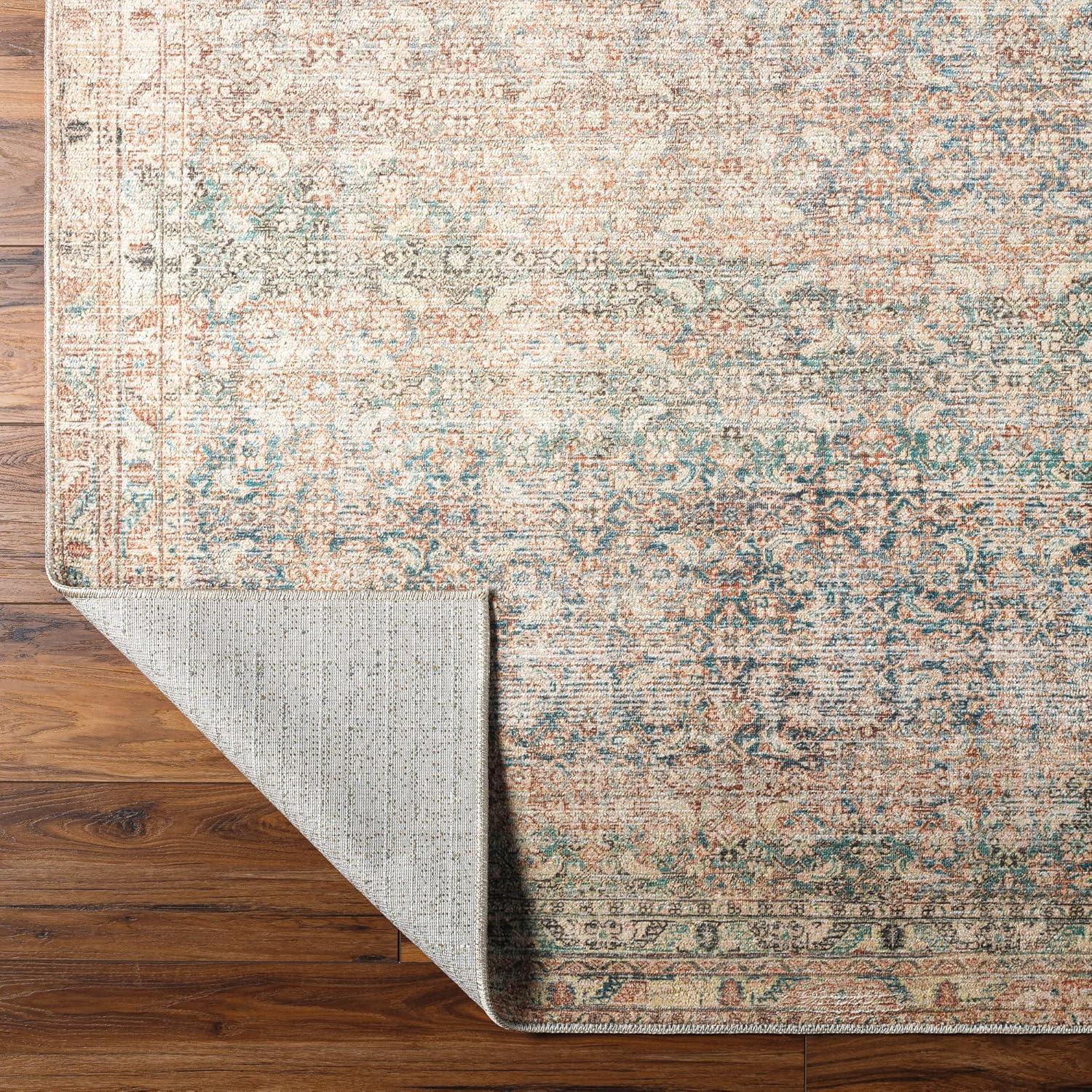 Becki Owens x Livabliss Marlene Vintage Sage/Brown Area Rug