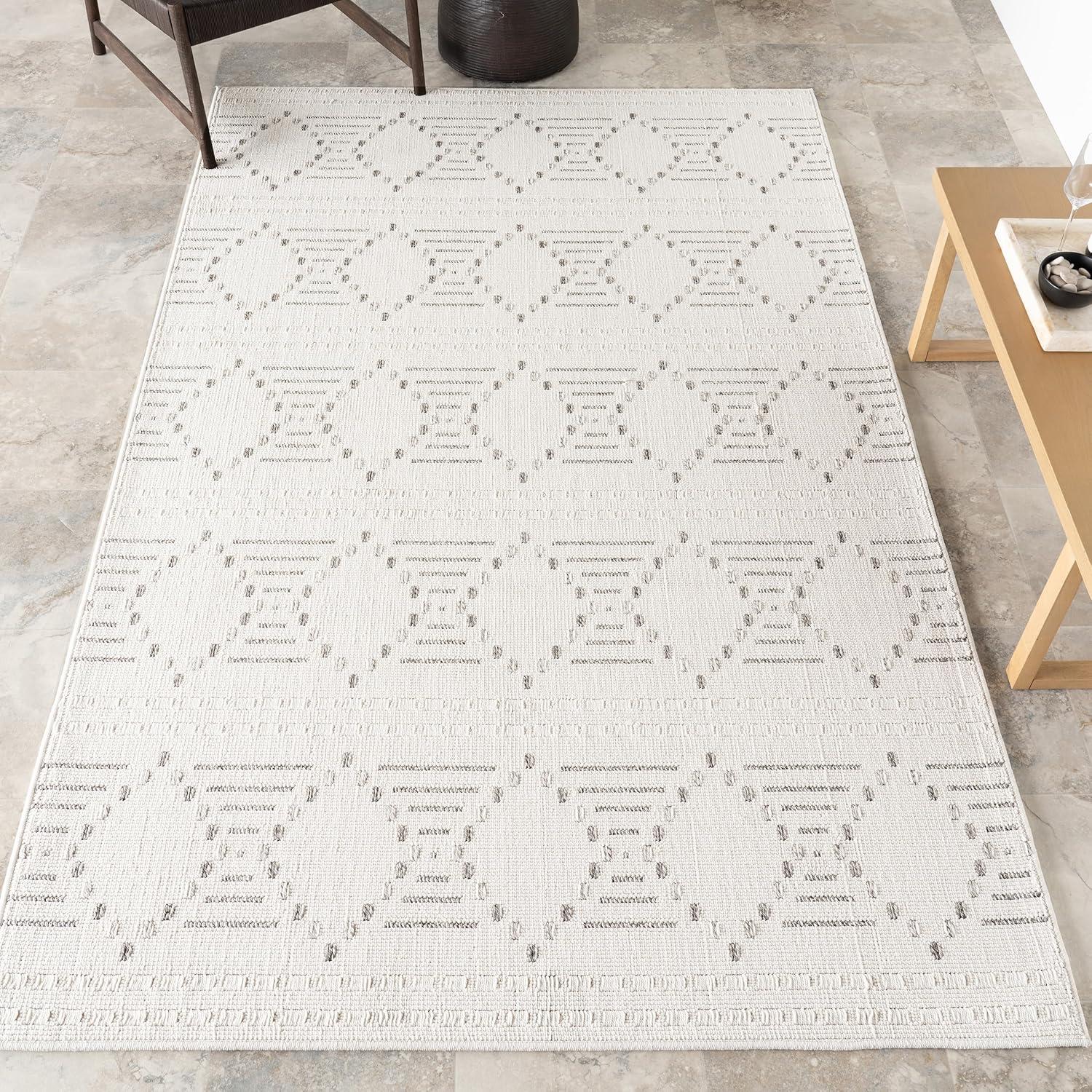 Nuloom Jaxine Geometric Indoor/Outdoor Area Rug