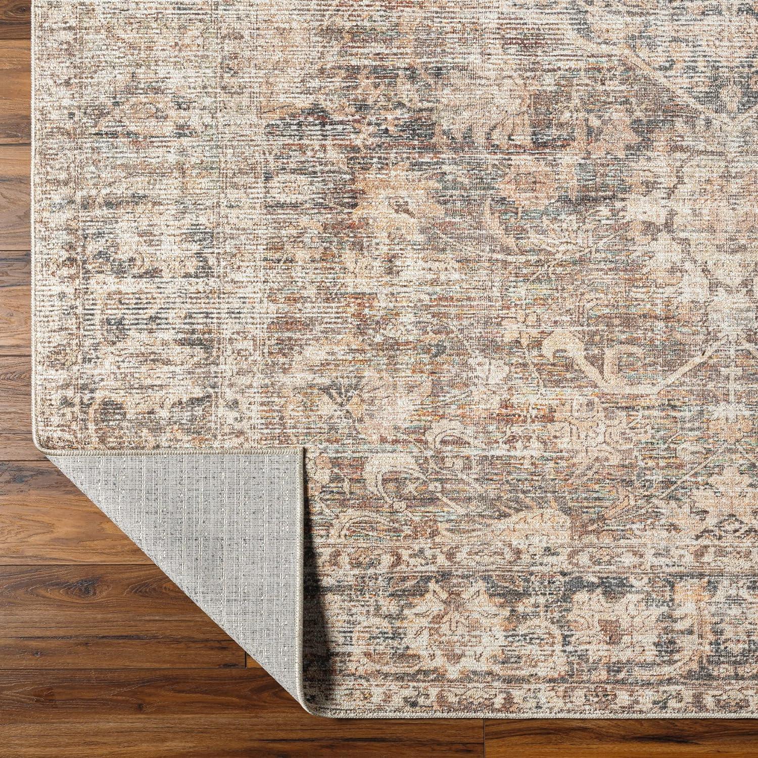 Becki Owens x Livabliss Marlene Vintage Dark Brown Area Rug