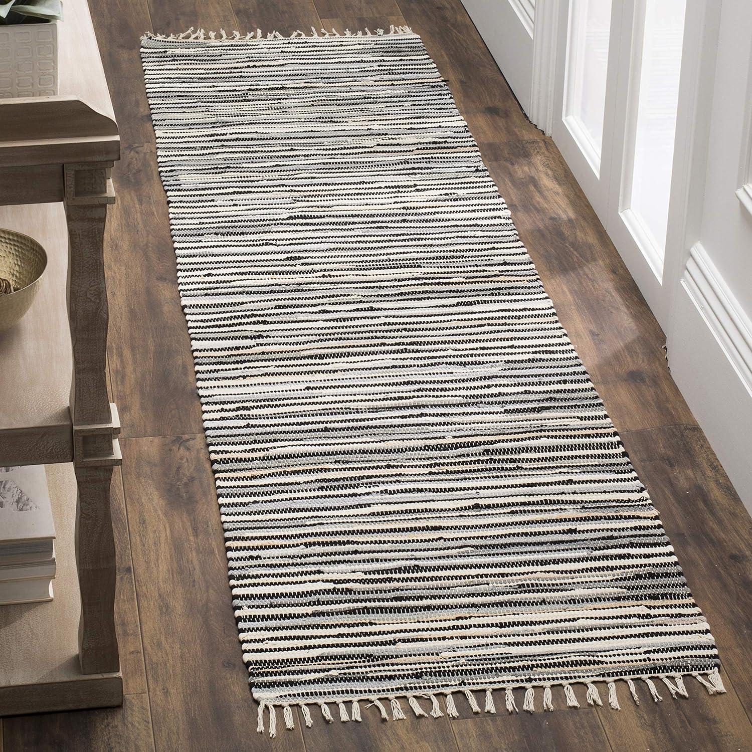 Rag Area Rug RAR129 Hand Woven Area Rug  - Safavieh