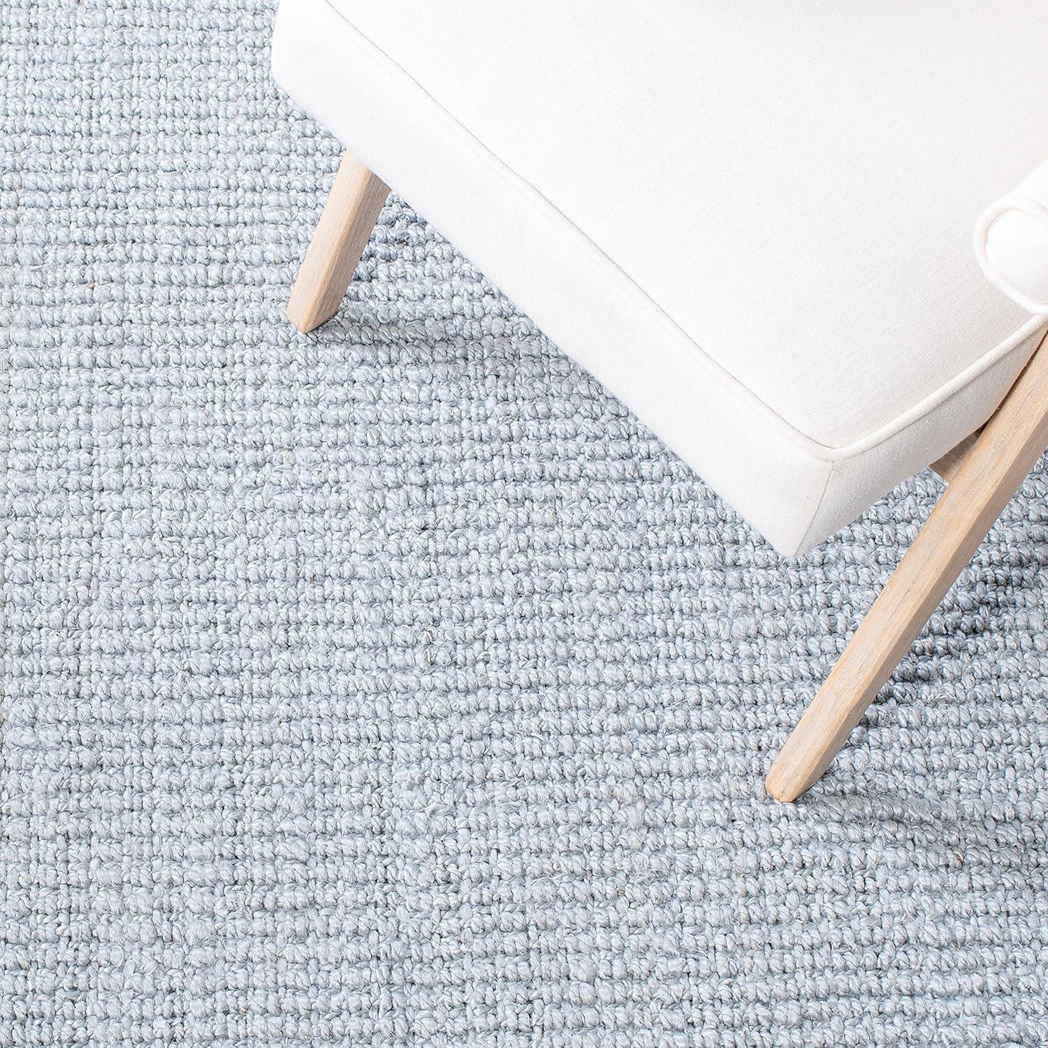 Natural Fiber NF747 Hand Woven Indoor Area Rug - Light Grey - 8'x10' - Safavieh