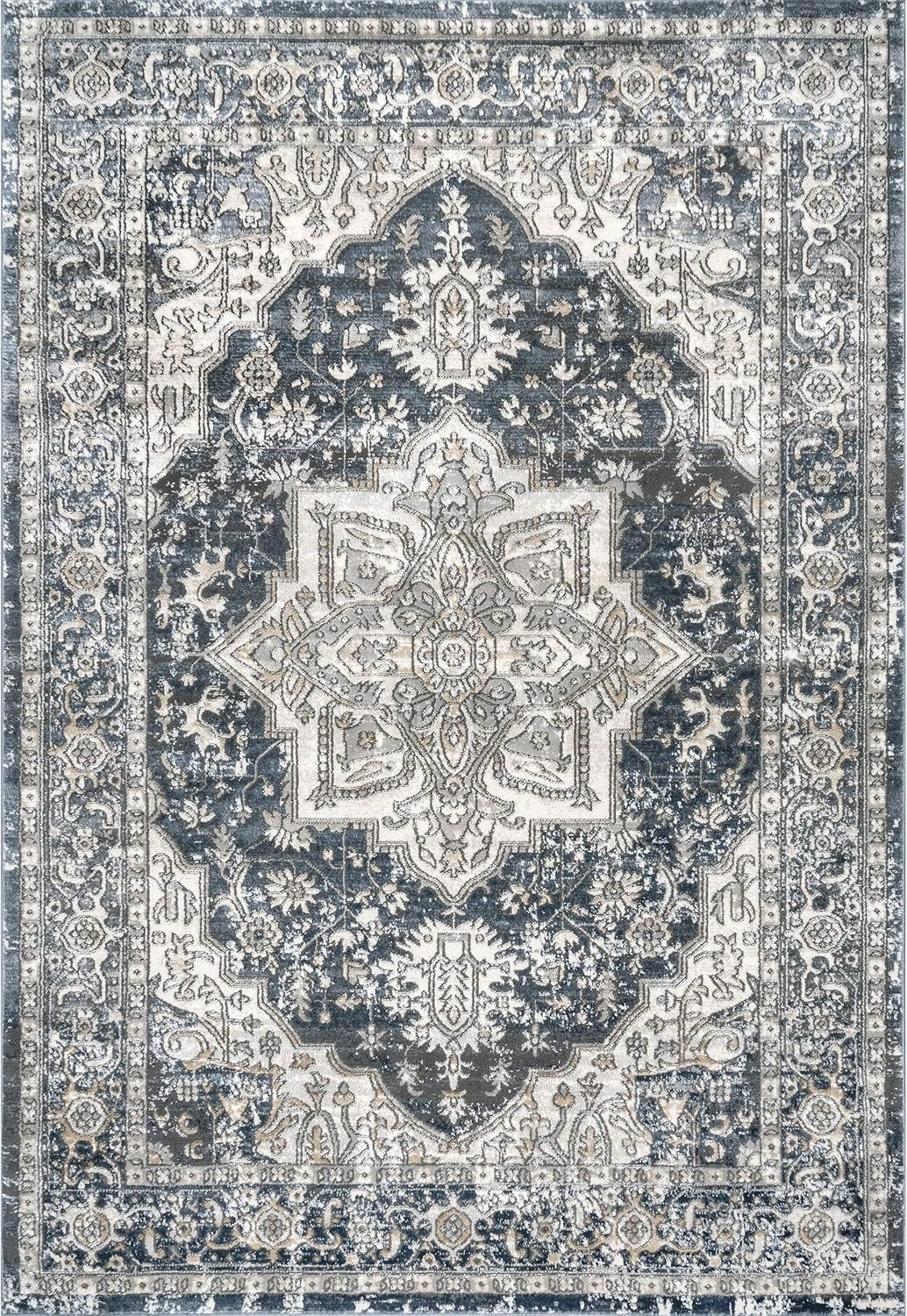 Nuloom Darcie Traditional Medallion Indoor Area Rug