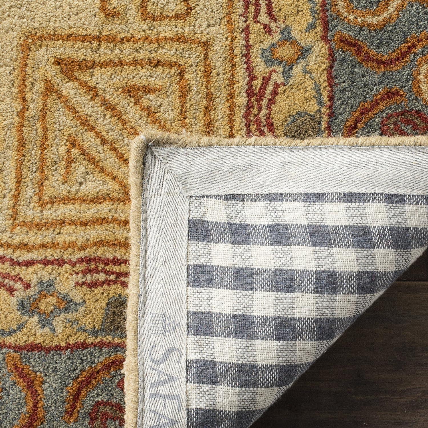 Heritage HG402 Handmade Runner Rug - 2'3"x10' - Beige/Multi - Safavieh