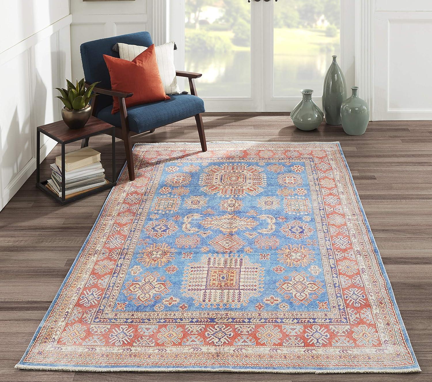 Chandler Rug Blue - Momeni