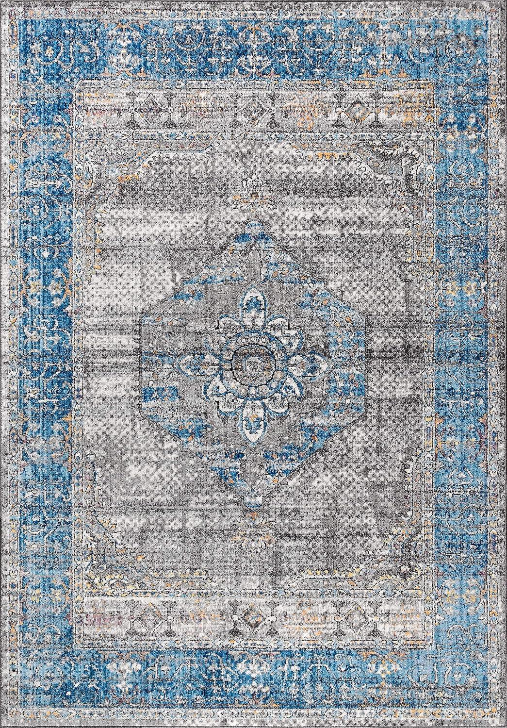 Anatolia Vintage Medallion Area Rug  - JONATHAN Y