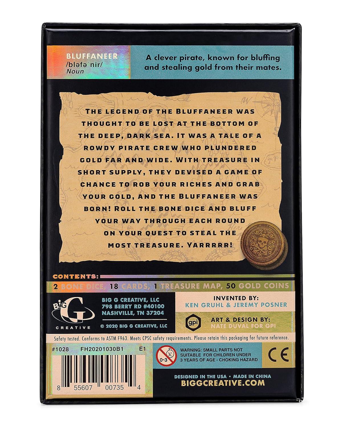 Bluffaneer Dice Board Game, by Big G Creative