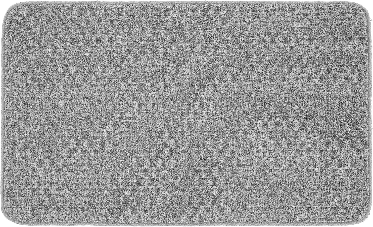 Garland Rug Town Square 24 in. x 40 in. Kitchen Rug Silver