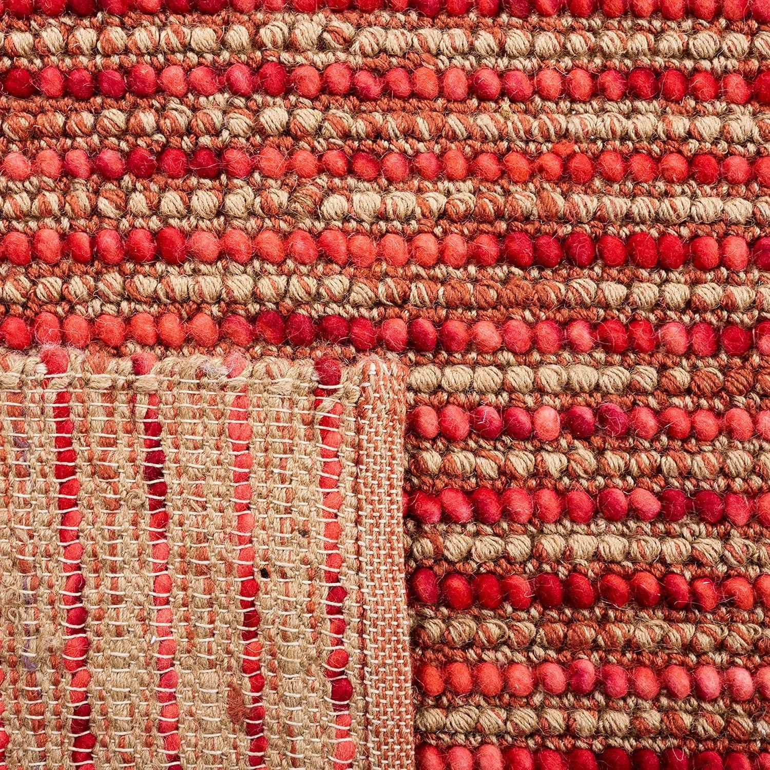 Bohemian BOH525 Hand Woven Runner Rug - Red/Multi - 2'6"x6' - Safavieh.