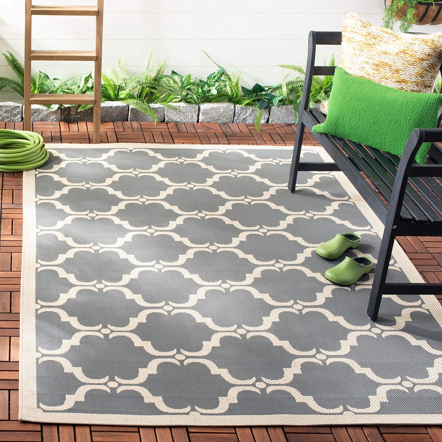 Courtyard CY6009 Power Loomed Indoor/Outdoor Area Rug  - Safavieh