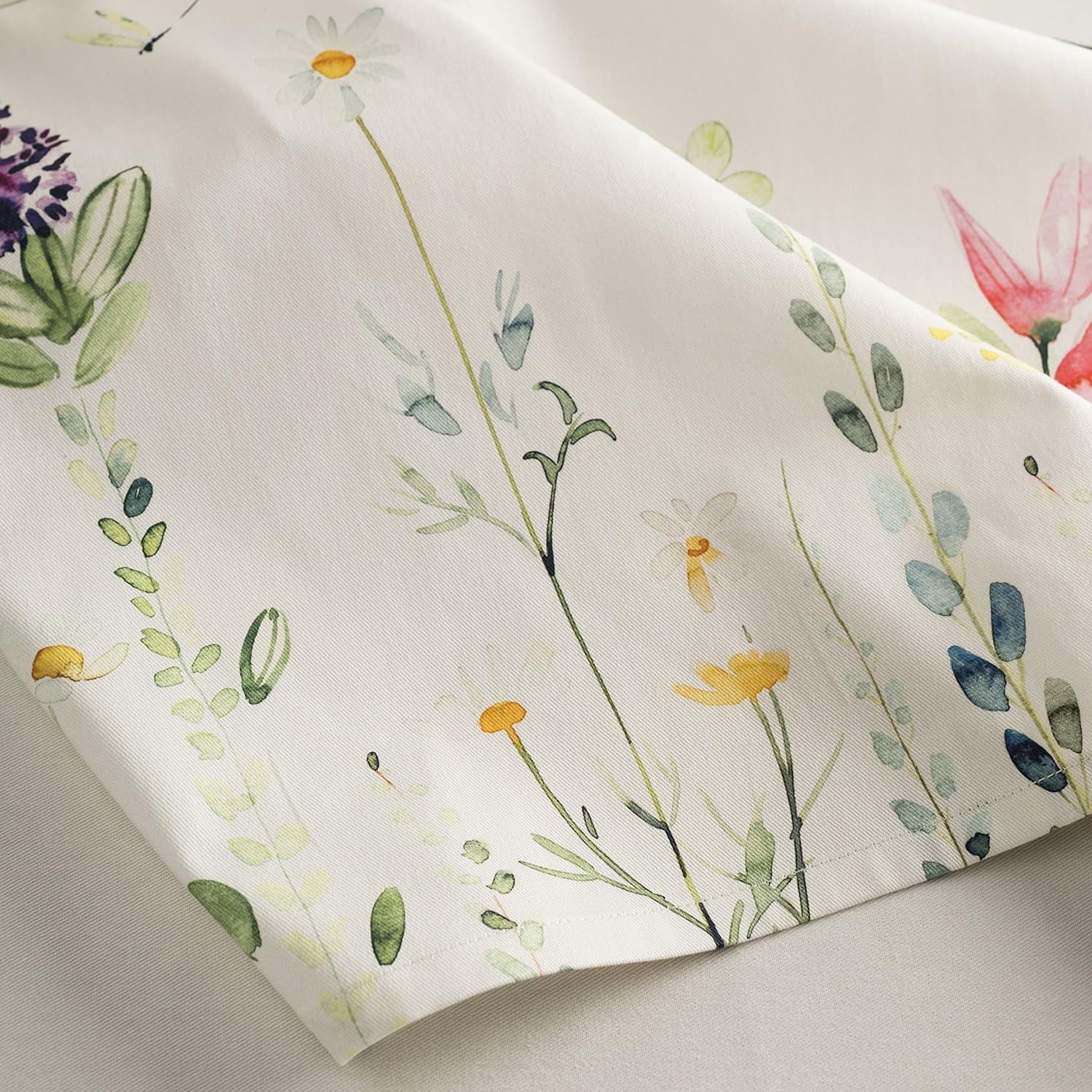 Botanical Fresh 20'' Cotton Floral Napkin Set