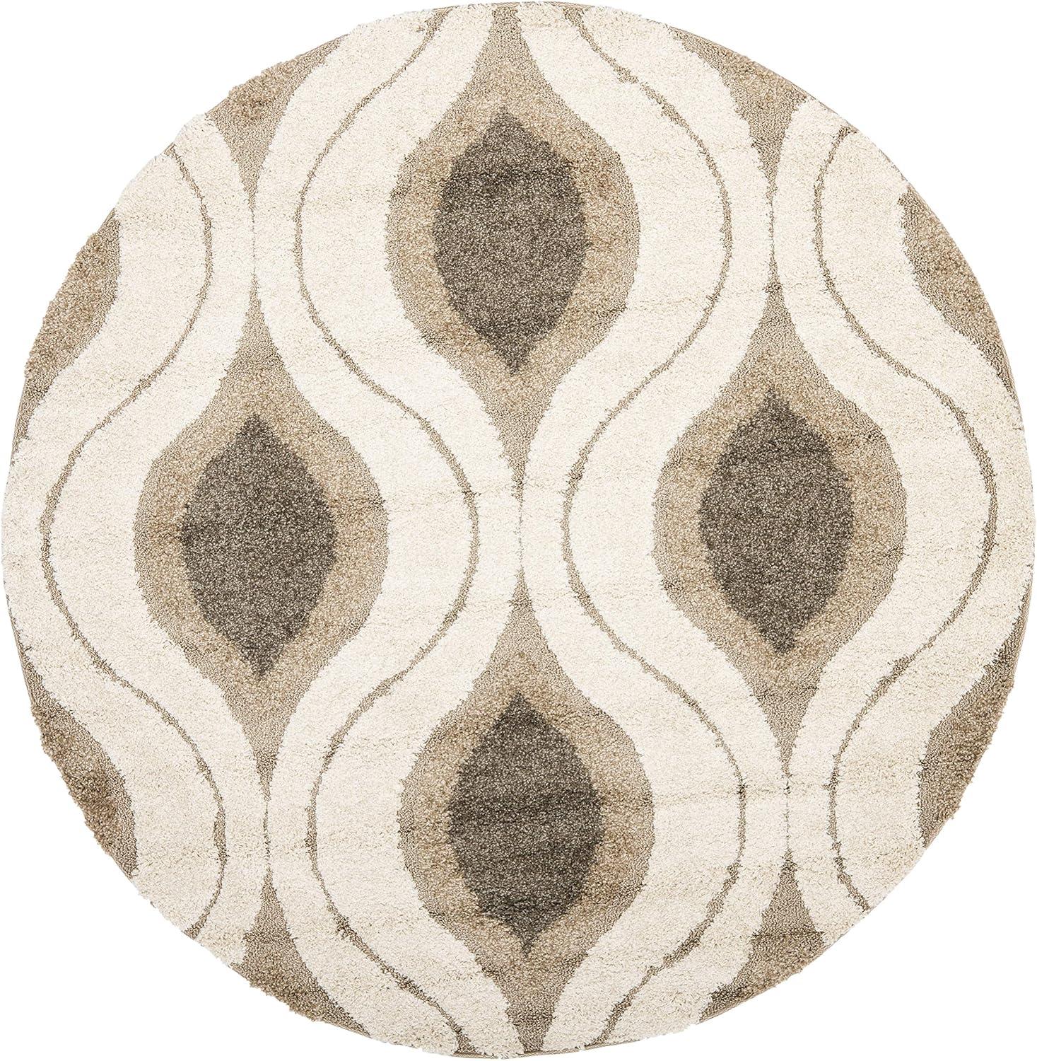 Florida Shag SG461 Power Loomed Rugs - Safavieh