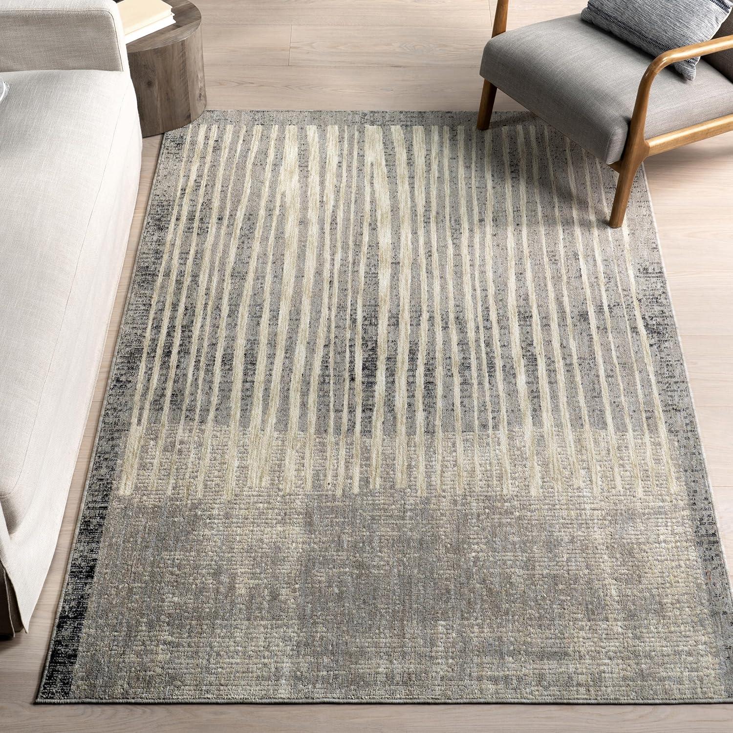 Nuloom Emely Modern Striped Indoor Area Rug