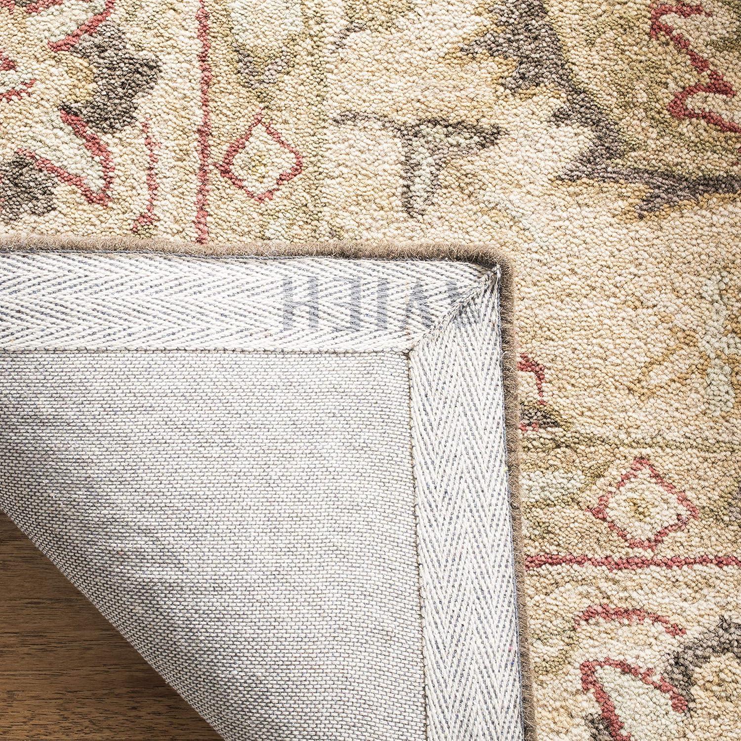 Anatolia AN512 Hand Tufted Indoor Runner Rug - Beige/Beige - 2'3"x8' - Safavieh