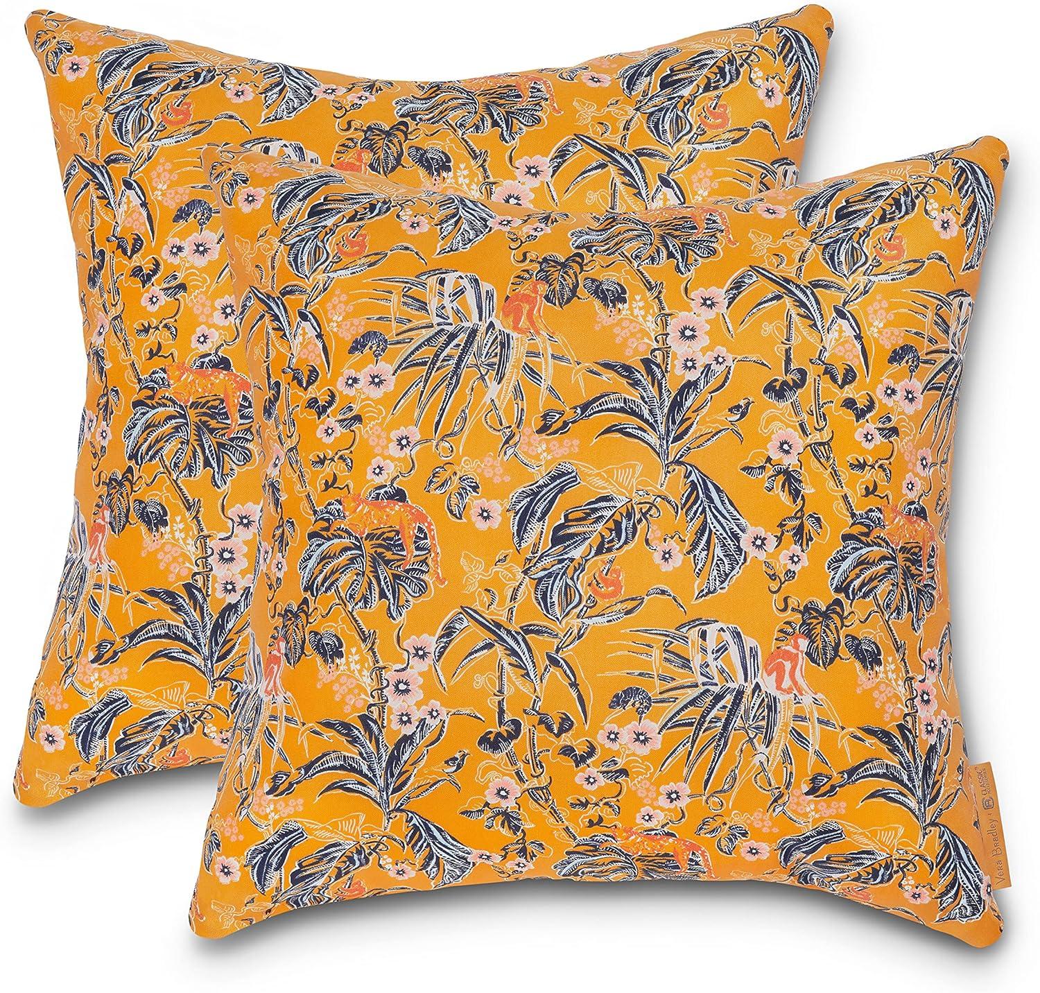 Vera Bradley Island Outdoor Square Pillow Cover & Insert