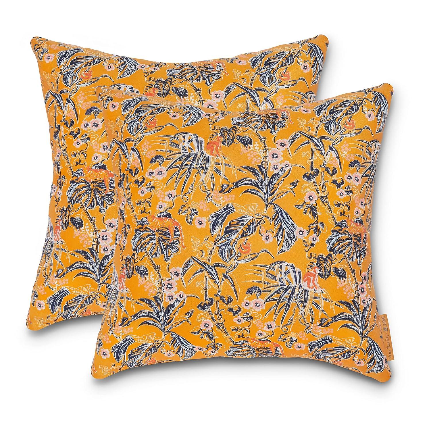 Vera Bradley Island Outdoor Square Pillow Cover & Insert
