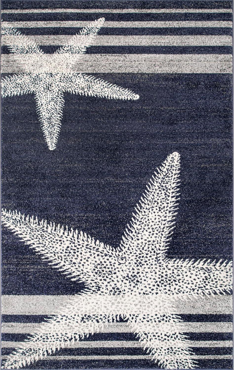 Nuloom Thomas Paul Starfish and Striped Area Rug