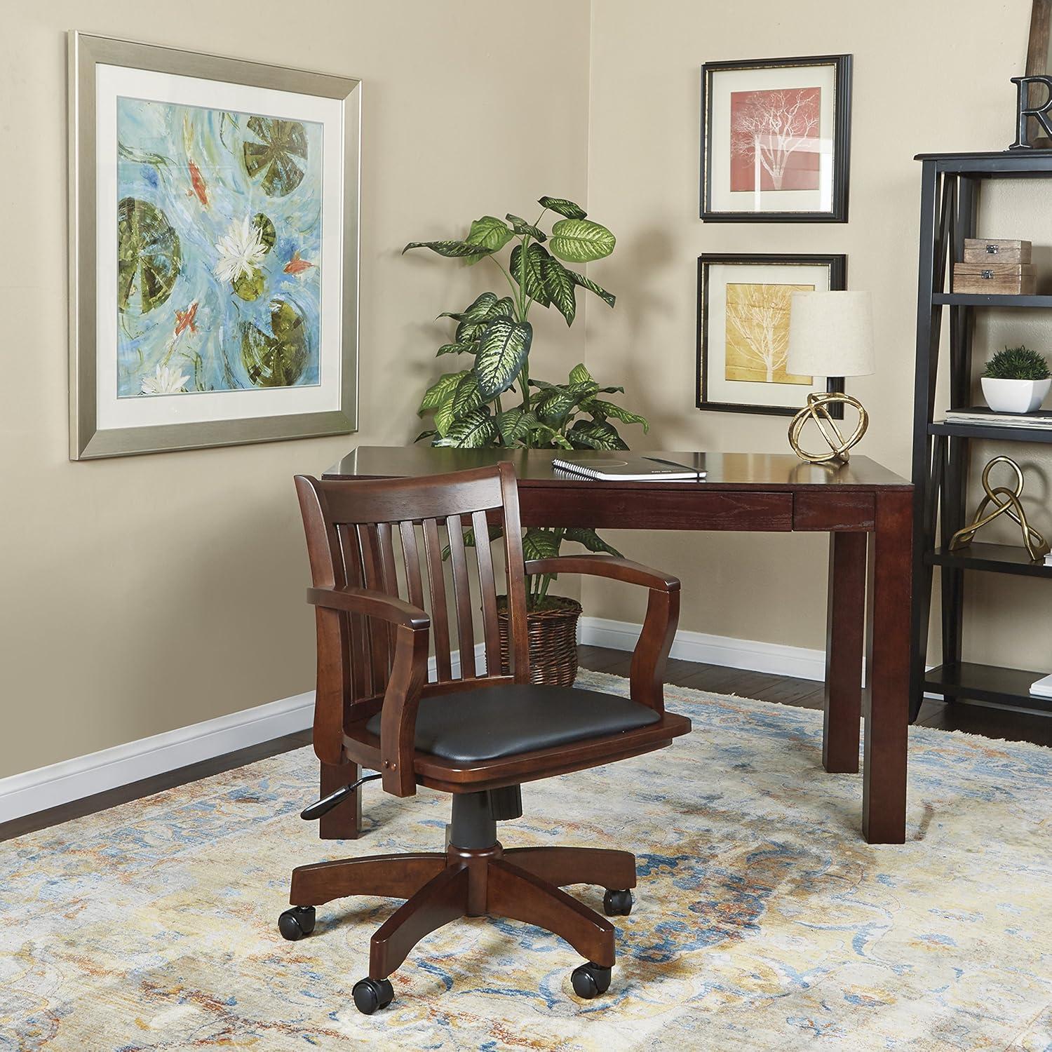 Office Star Products Genevieve Vinyl Bankers Chair