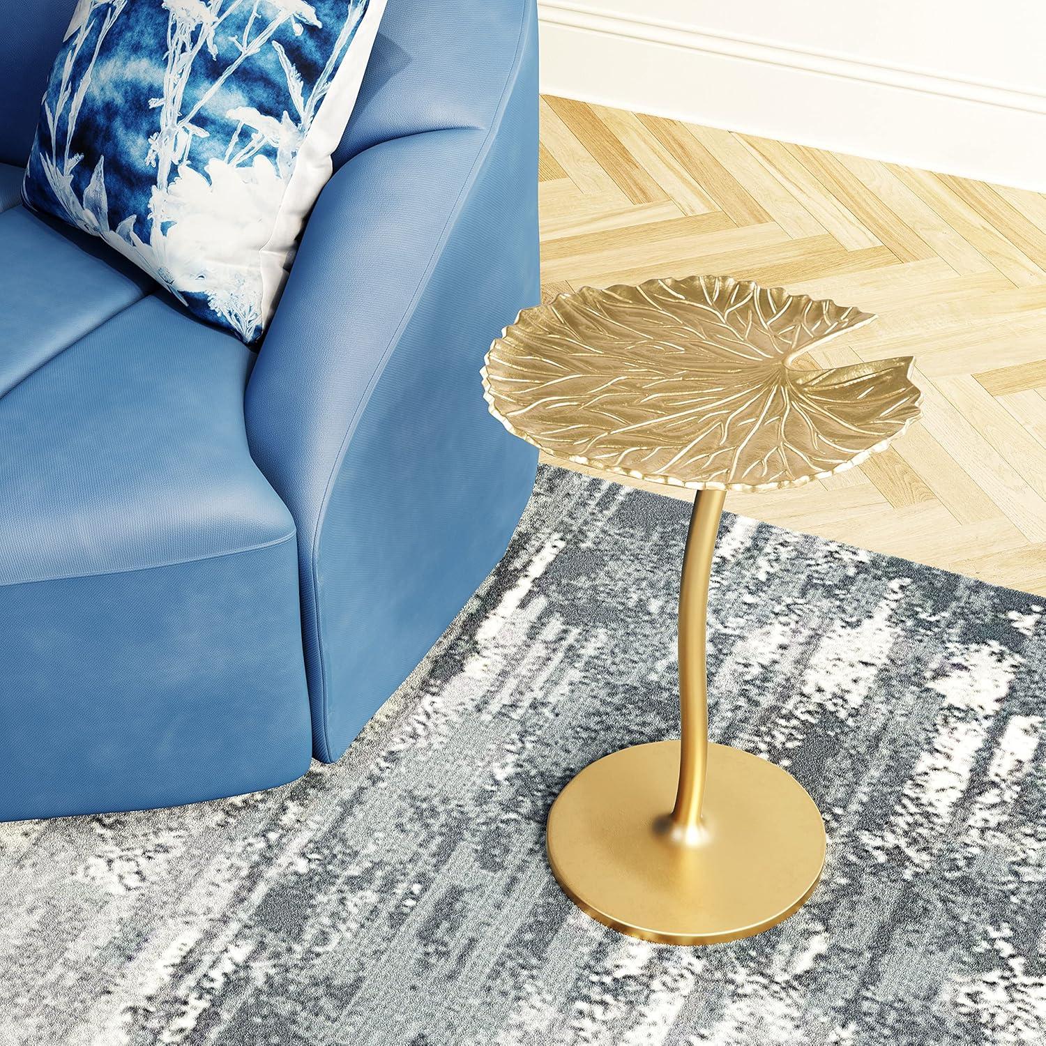 Lily Side Table Gold