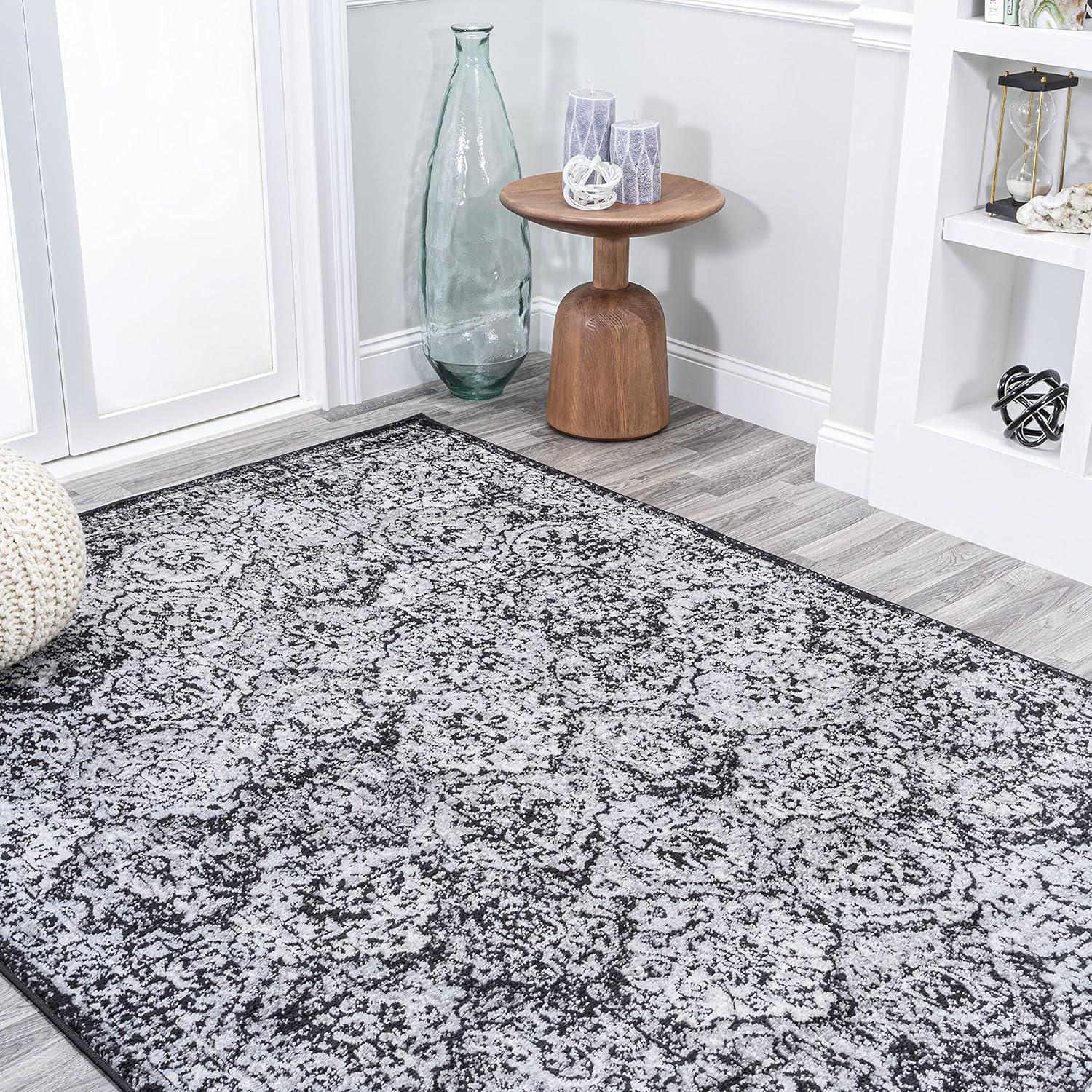 Modern Persian Boho Vintage Trellis Area Rug - JONATHAN Y