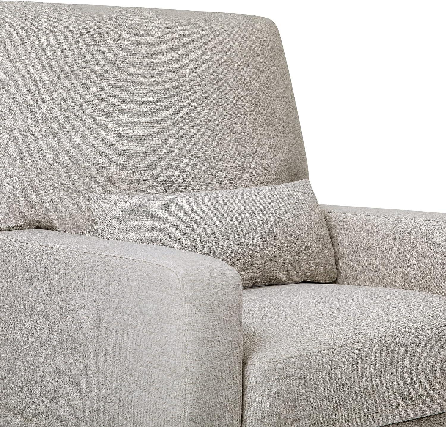 Crawford Upholstered Swivel Glider
