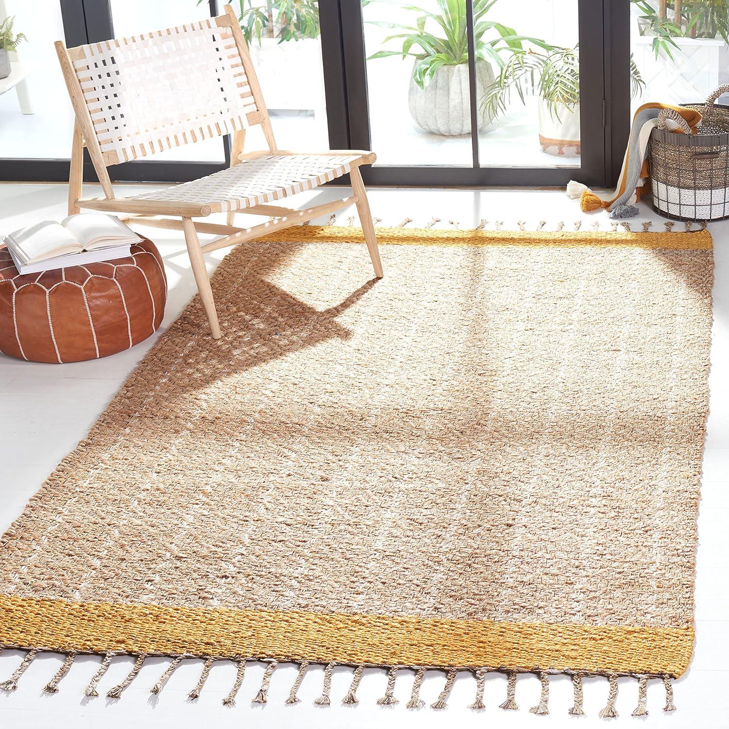 Union Rustic Abbie-May Hand Woven 0.8 Jute 0.2 Cotton Rug