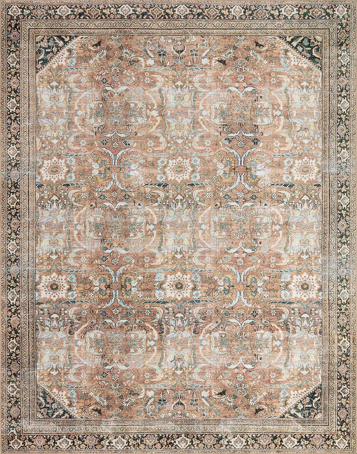 Loloi II Wynter WYN-02 Auburn / Multi Oriental Area Rug 2'-3" x 3'-9"