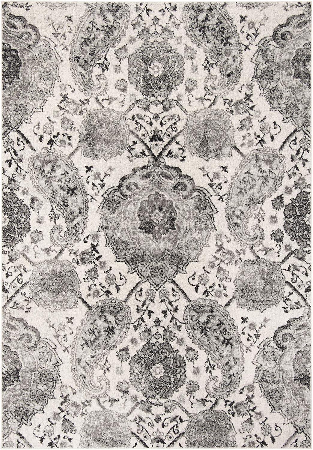 Madison MAD600 Power Loomed Indoor Area Rug - Blue/Grey - 5'3"x7'6" - Safavieh