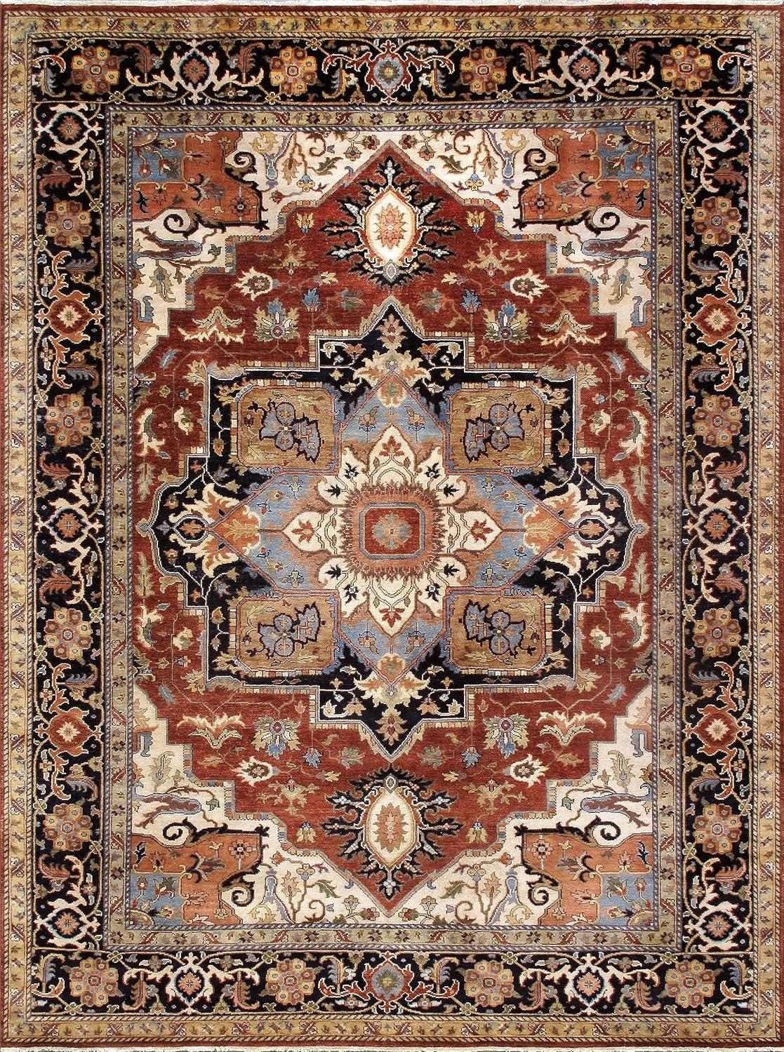 Pasargad Hand Knotted Wool Oriental Rug