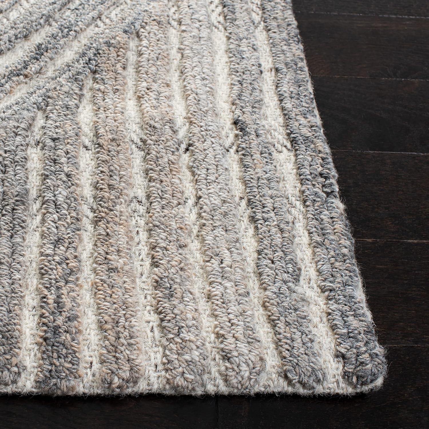 Southampton SHA301 Hand Tufted Indoor Area Rug - Beige - 8'x10' - Safavieh