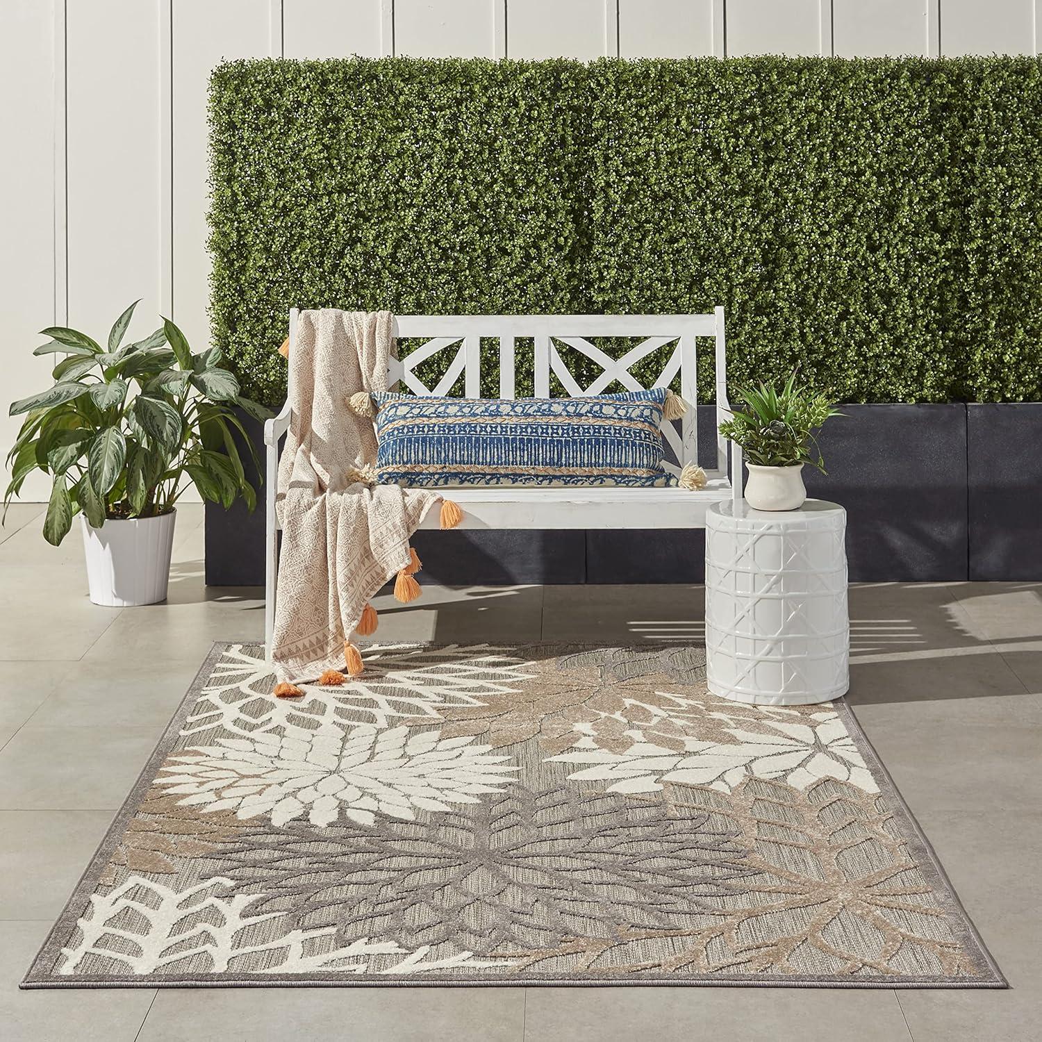 Nourison Aloha Floral Bloom Indoor Outdoor Rug