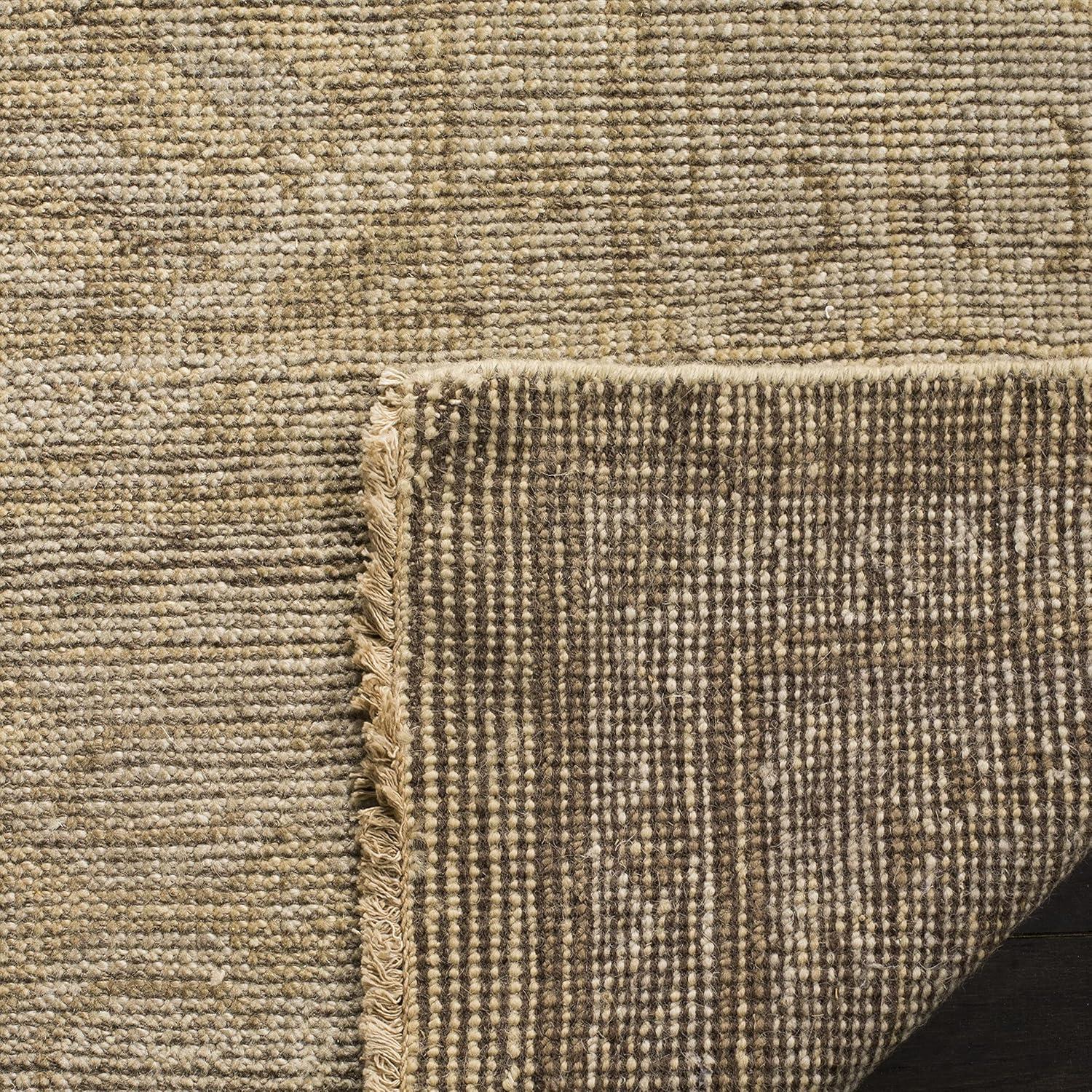 Izmir IZM180 Hand Knotted Area Rug - Gold/Grey - 6'x9' - Safavieh