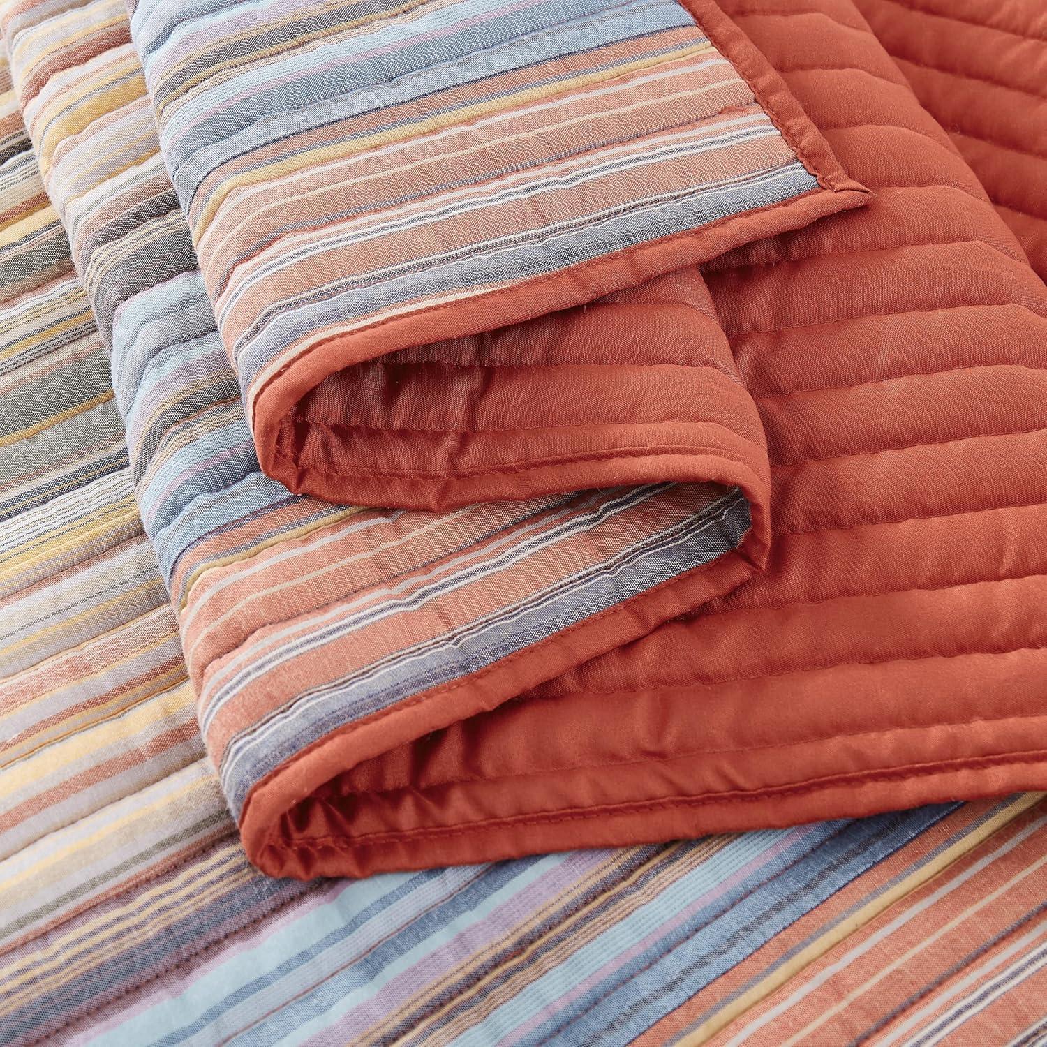 Oceanfront Resort Oceanfront Resort Naples Yarn Dye Stripe Quilt Set