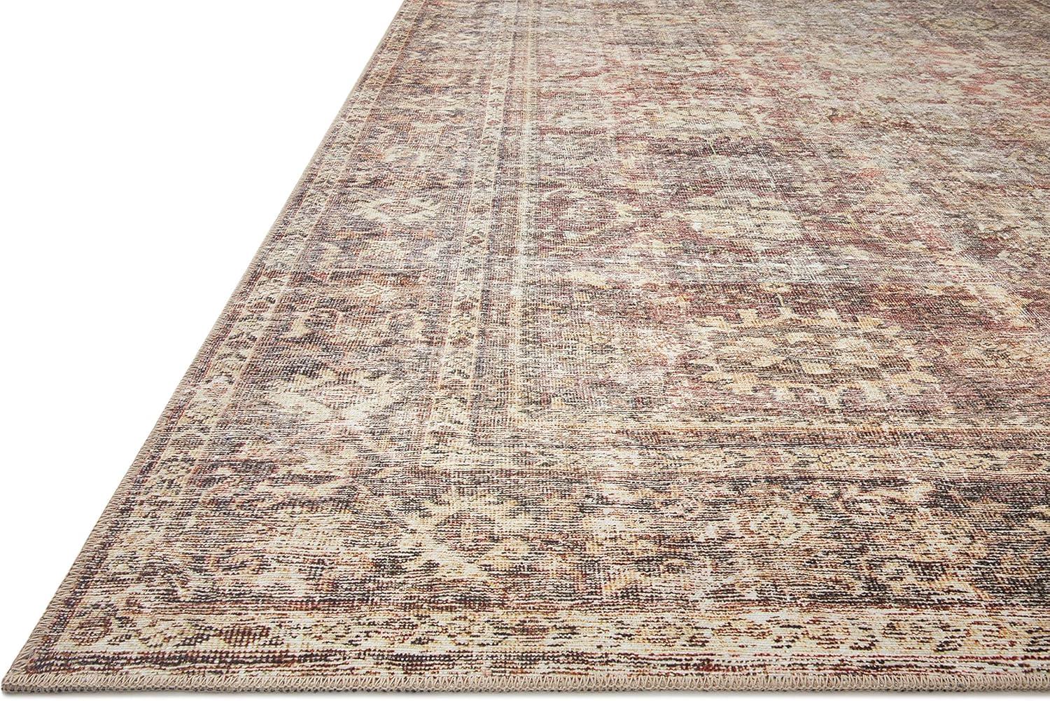 Georgie Oriental Bordeaux/Antique Area Rug