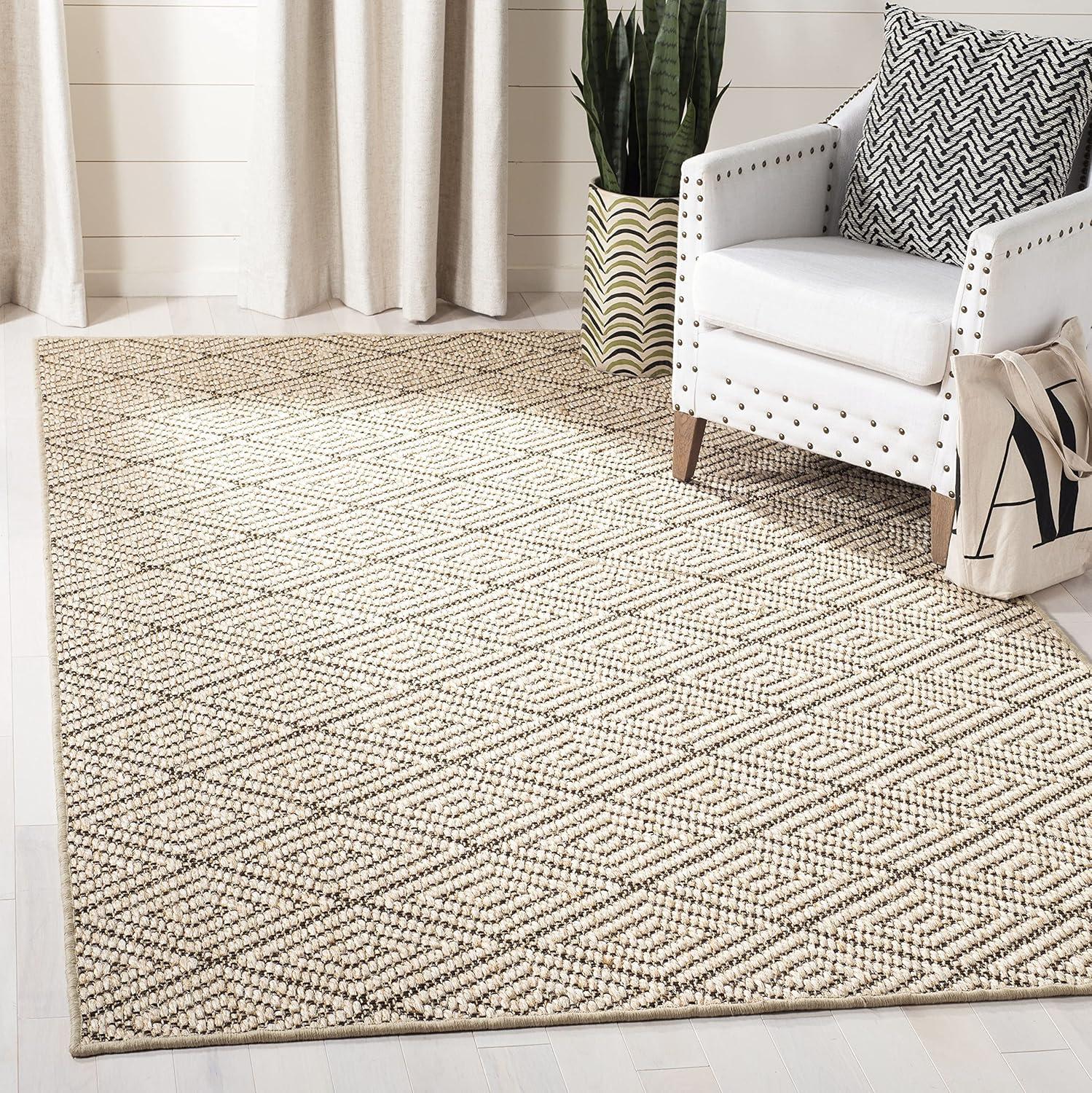 Aaltien Beach Sisal Geometric Rug