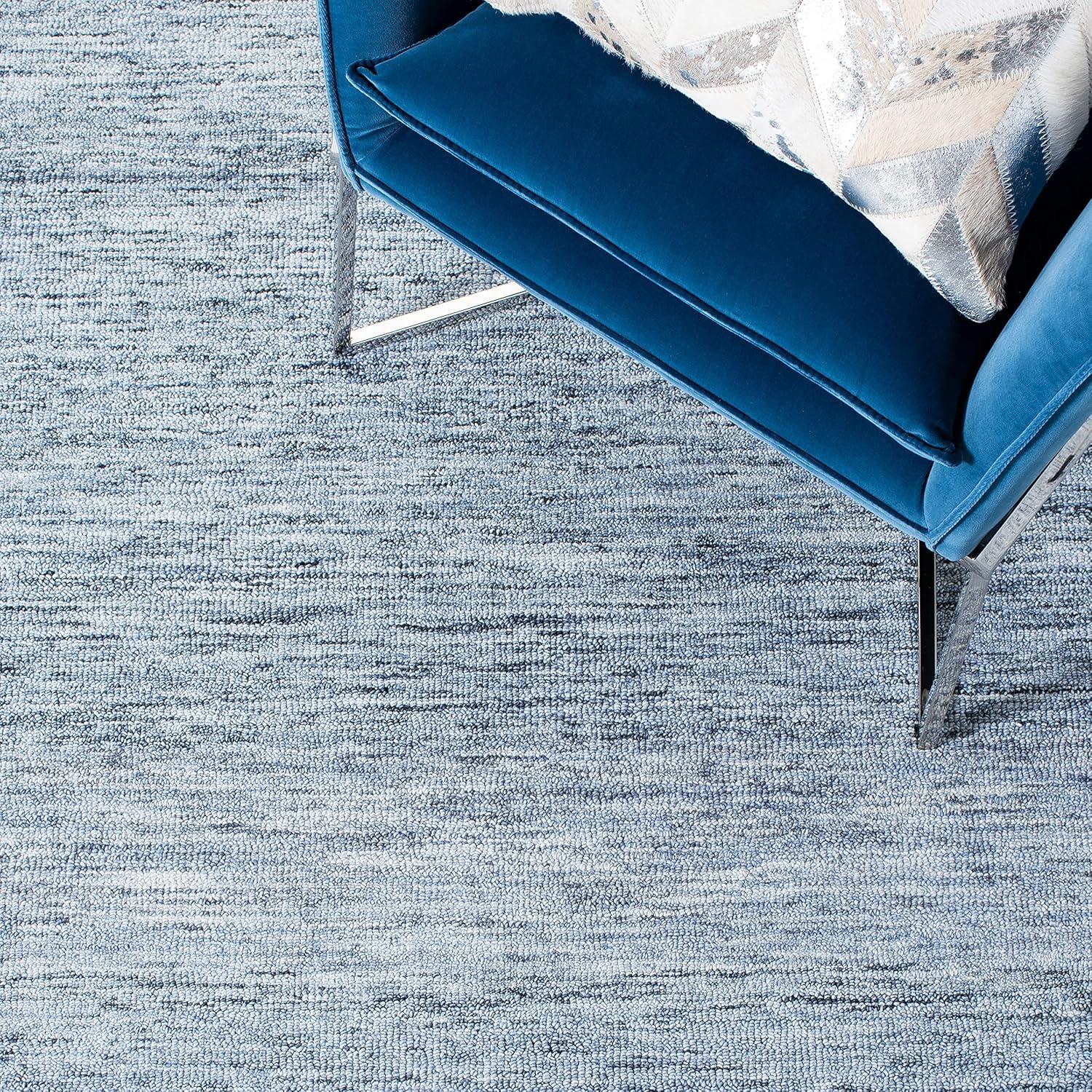 SAFAVIEH Metro Jaymes Distressed Runner Rug, Blue, 2'3" x 8'