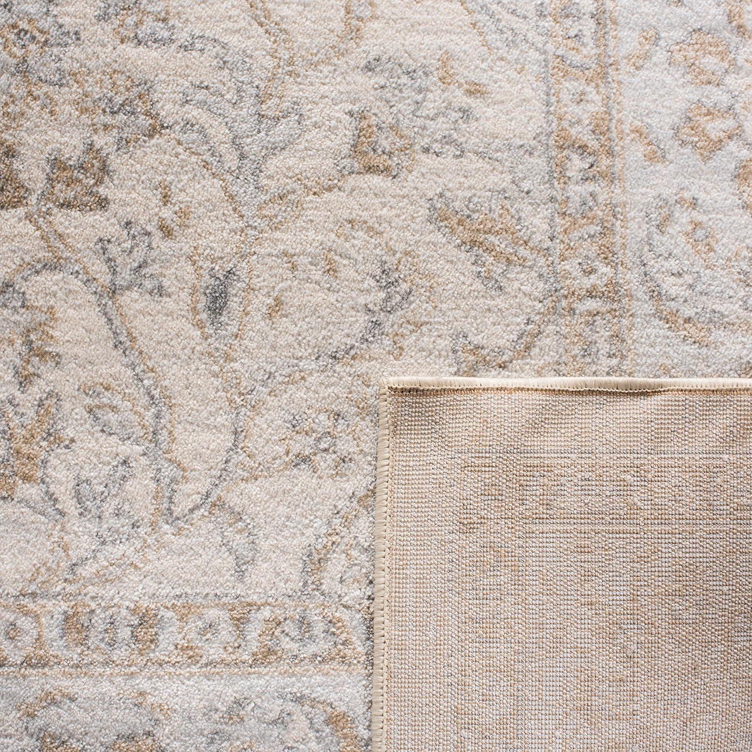 Isabella ISA912 Power Loomed Area Rug - Cream/Beige - 8'x10' - Safavieh.