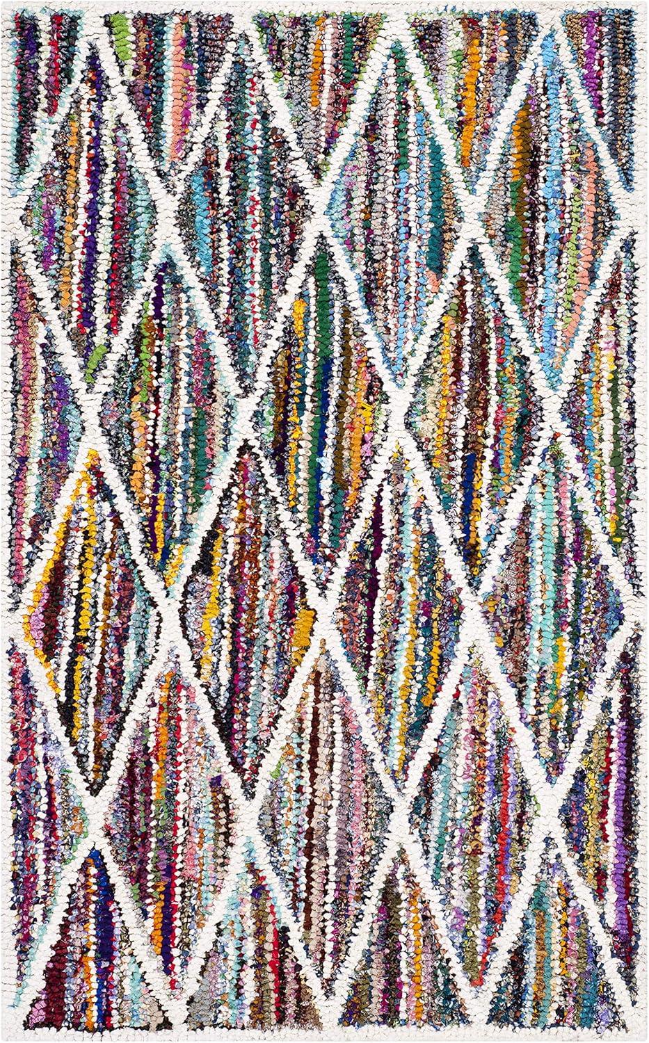 Nantucket NAN313 Hand Tufted Area Rug - Multi - 3'x5' - Safavieh.